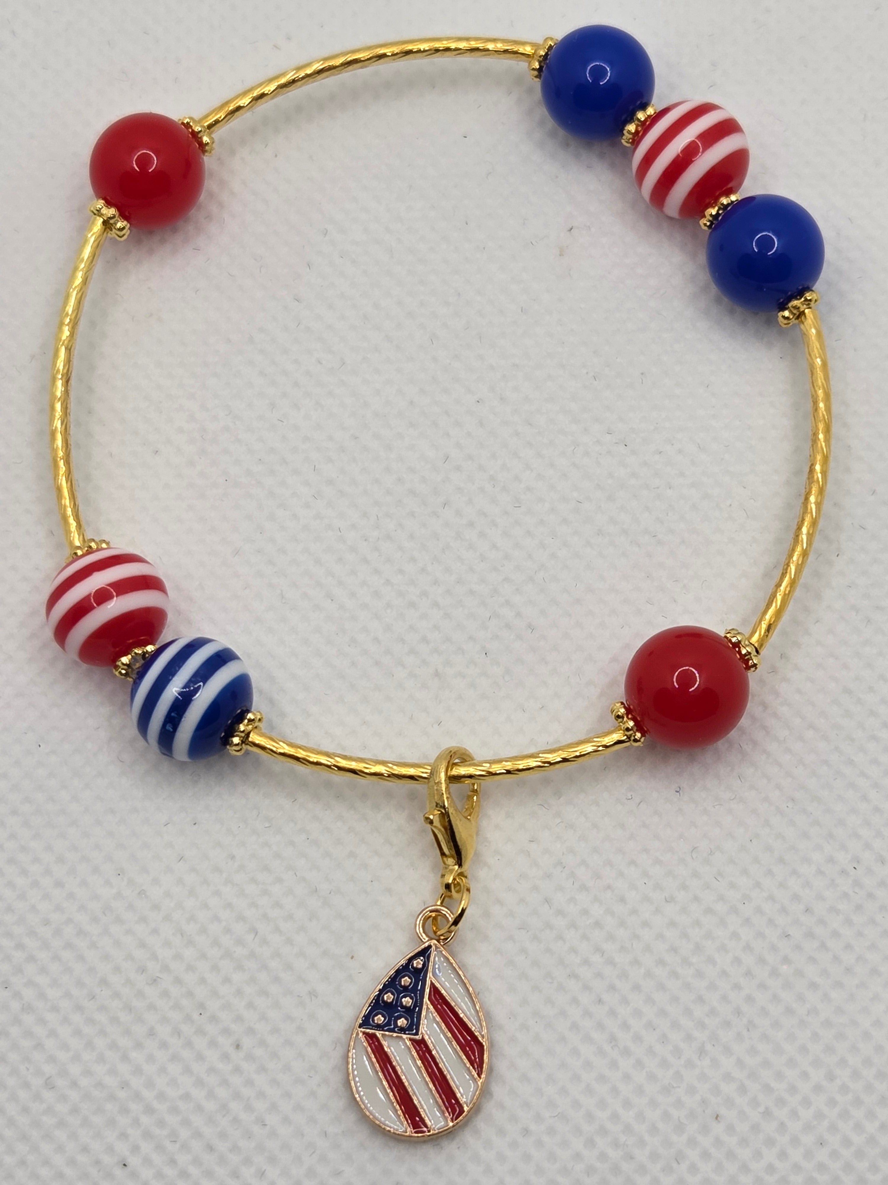 BUNDLE: American Patriot Bracelet & Necklace (Faith-based)