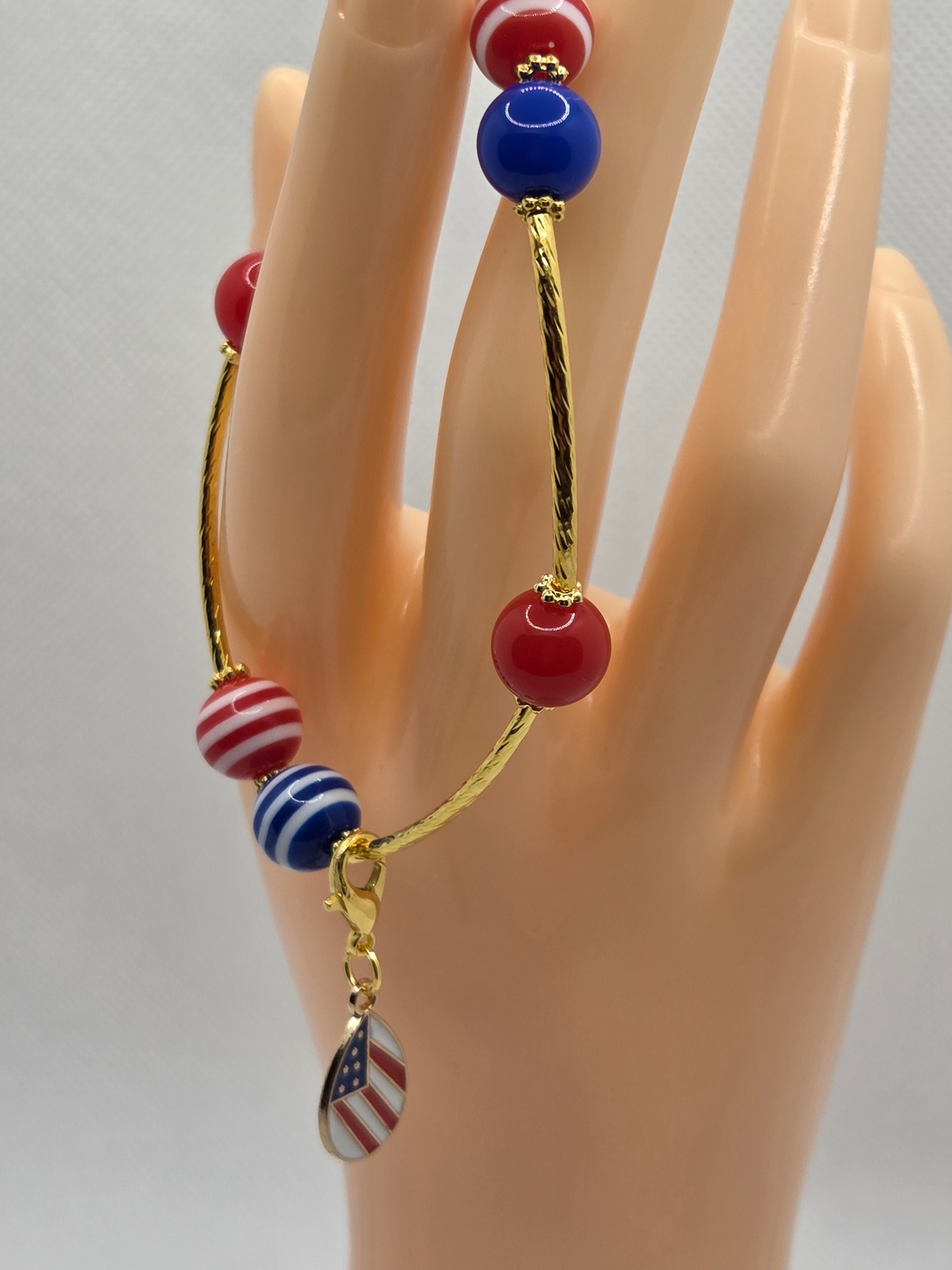 BUNDLE: American Patriot Bracelet & Necklace (Faith-based)