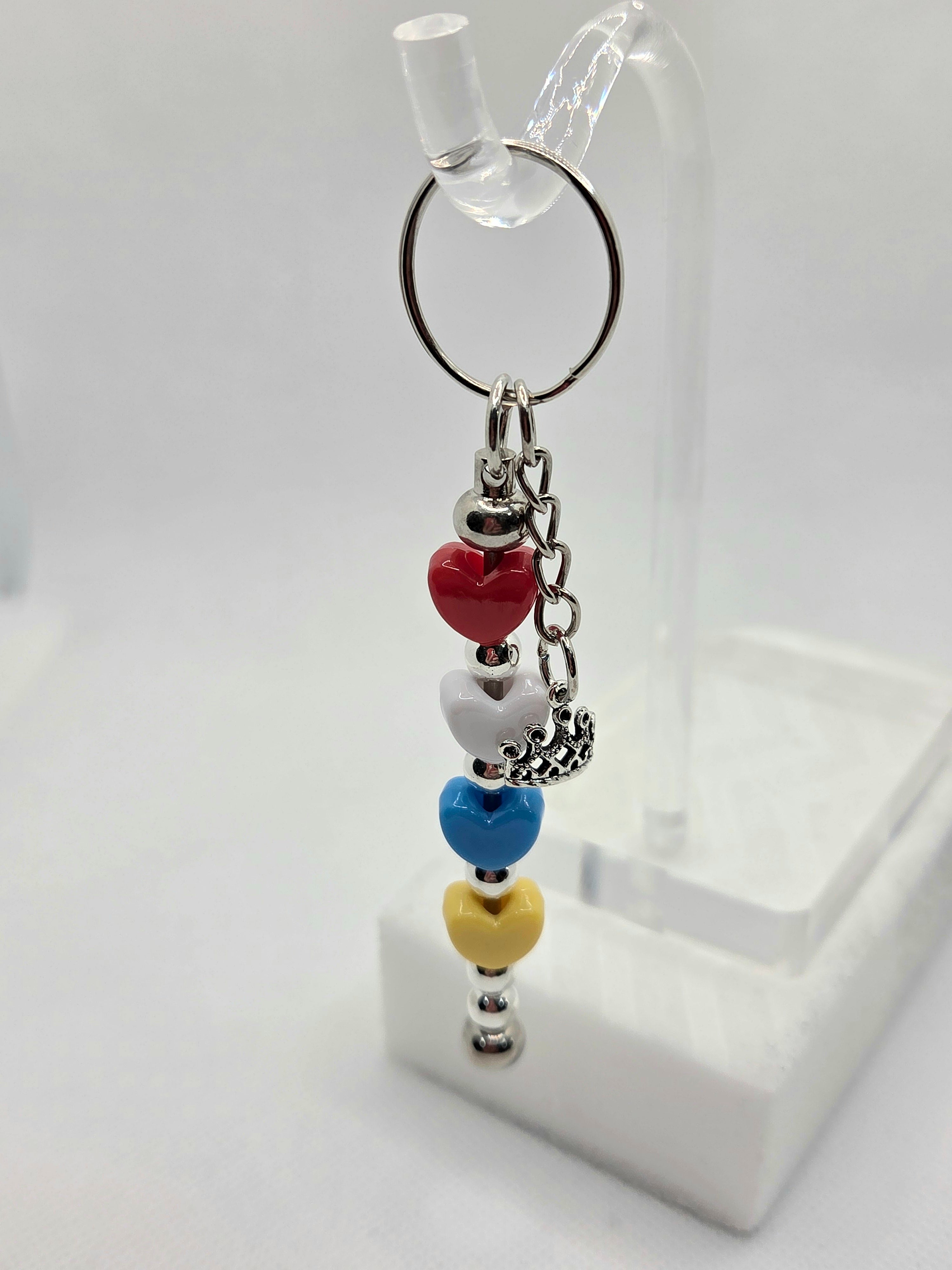JUST FOR FUN BUNDLE: Overflowing With JOY Keychains - Set of 3 (no clip)