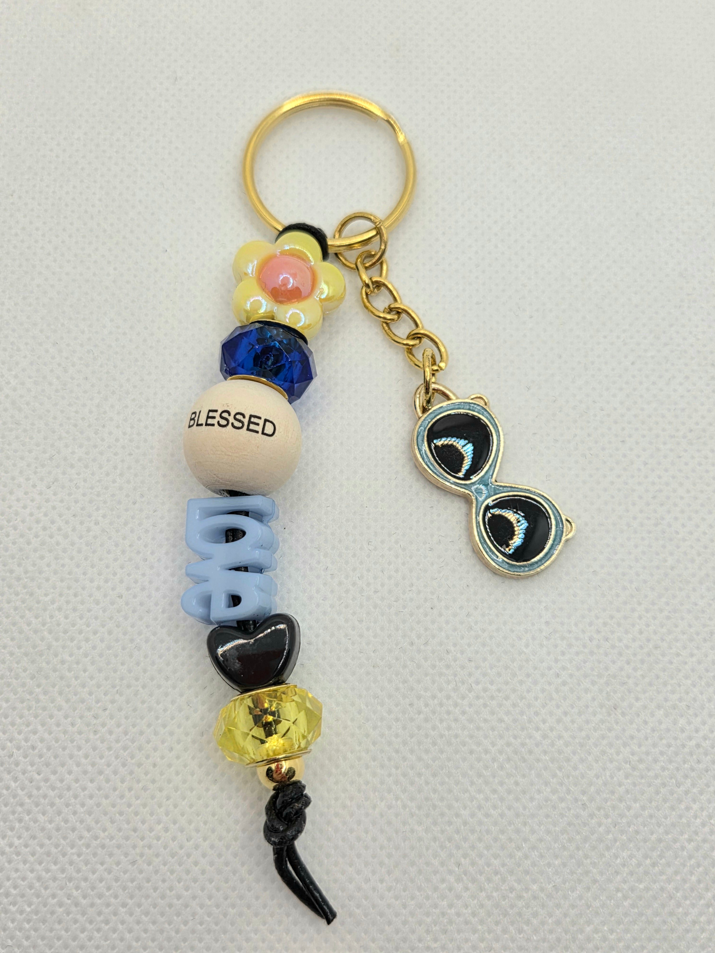 JUST FOR FUN BUNDLE: Overflowing With JOY Keychains - Set of 3 (no clip)