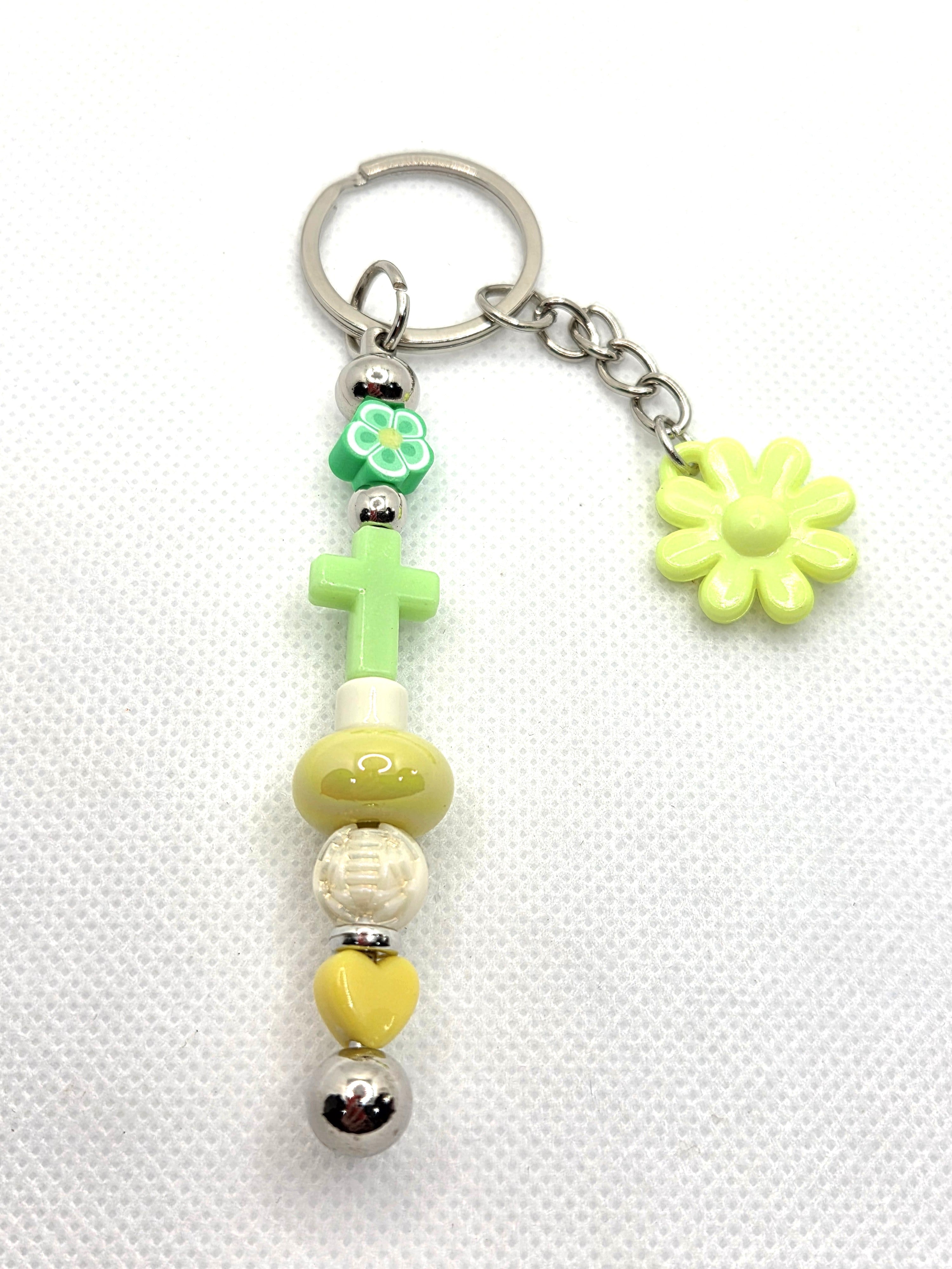 JUST FOR FUN BUNDLE: Overflowing With JOY Keychains - Set of 3 (no clip)