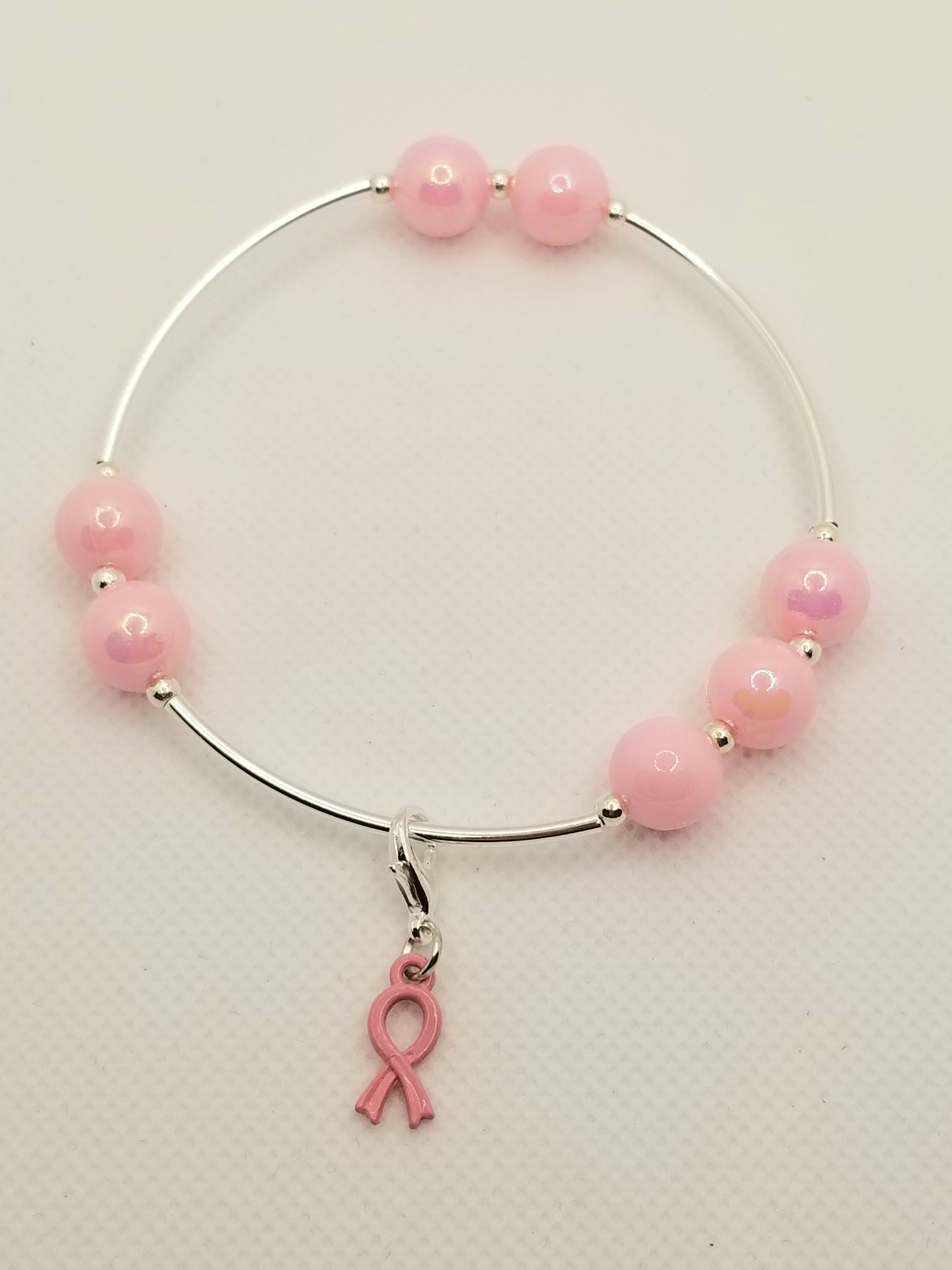 Shimmery in Pink Bracelet (faith-based)
