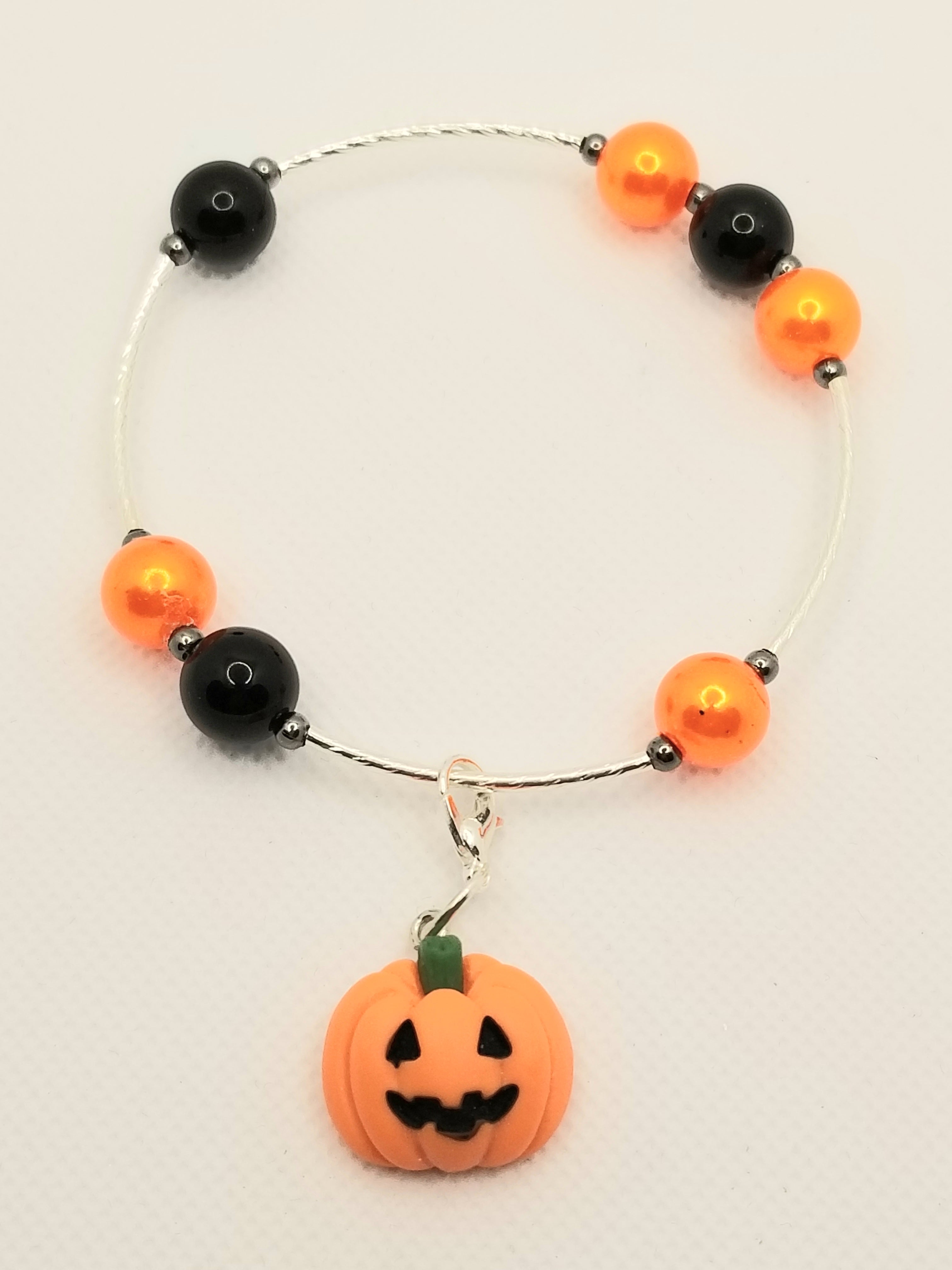Fall & Pumpkins Bracelet (faith-based)