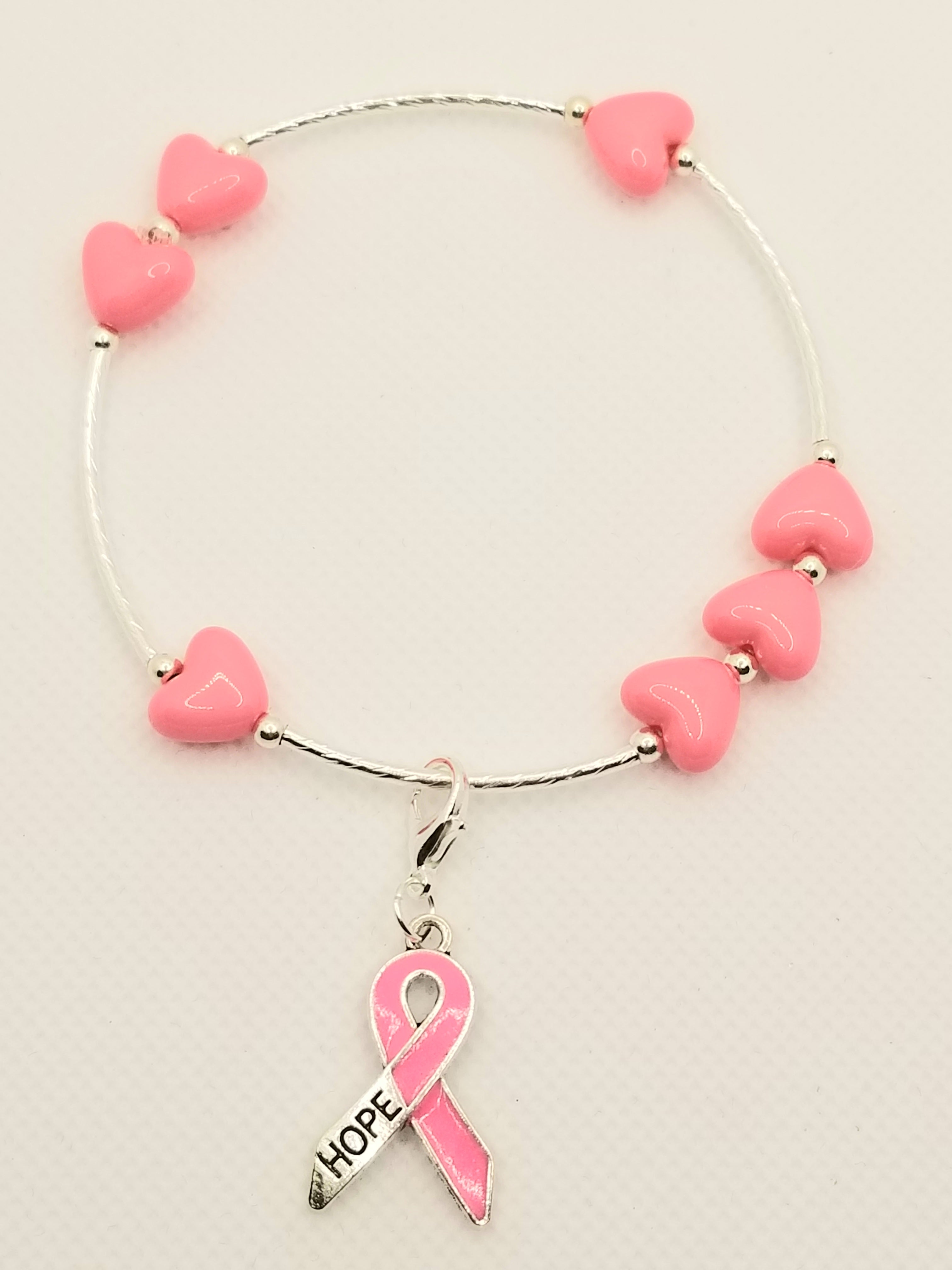 Pink Hearts Lotsa Love Bracelet (faith-based)