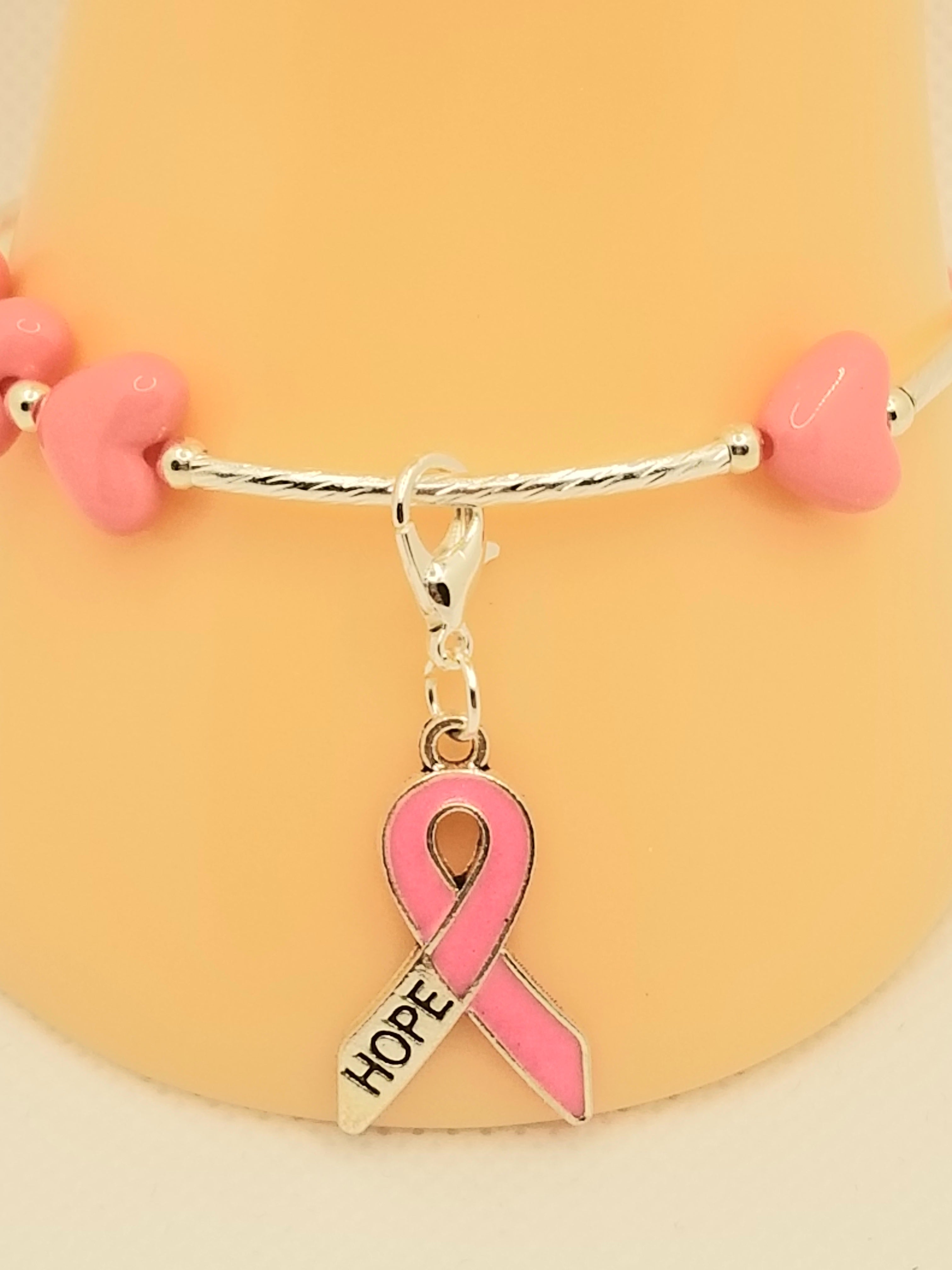 Pink Hearts Lotsa Love Bracelet (faith-based)