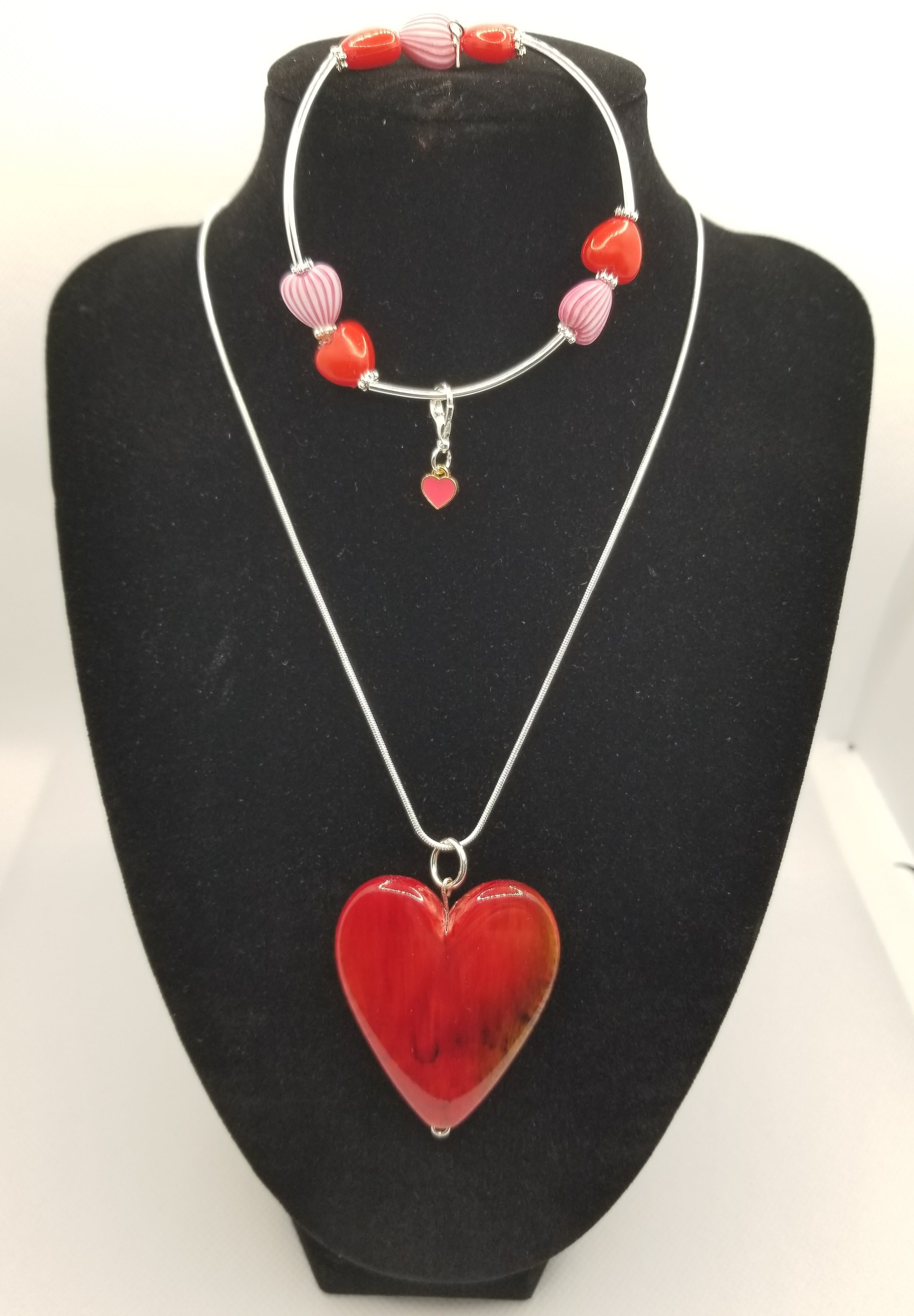 BUNDLE: Lotsa LOVE Bracelet & Necklace (Faith-based)