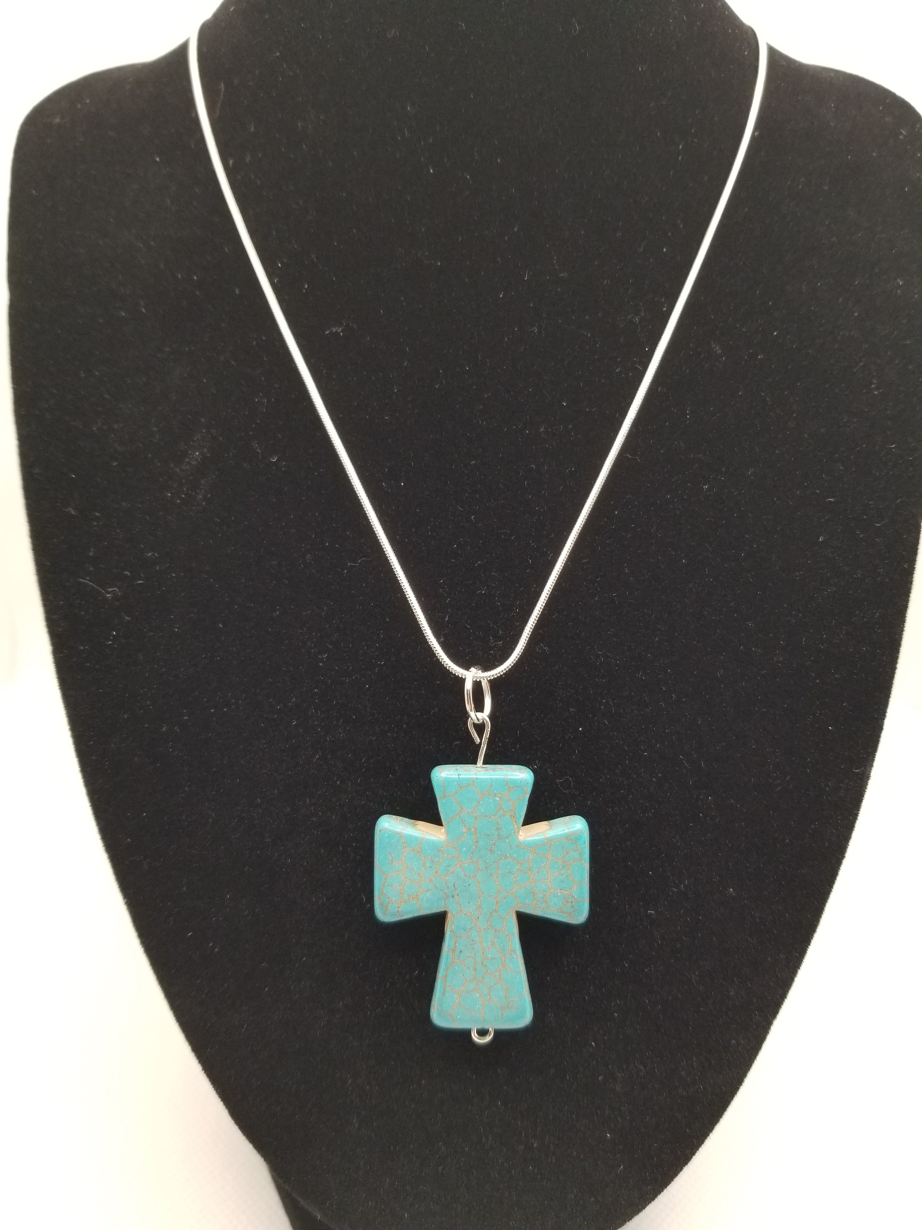 BUNDLE: Turquoise Specialty Bracelet & Necklace (Faith-based)