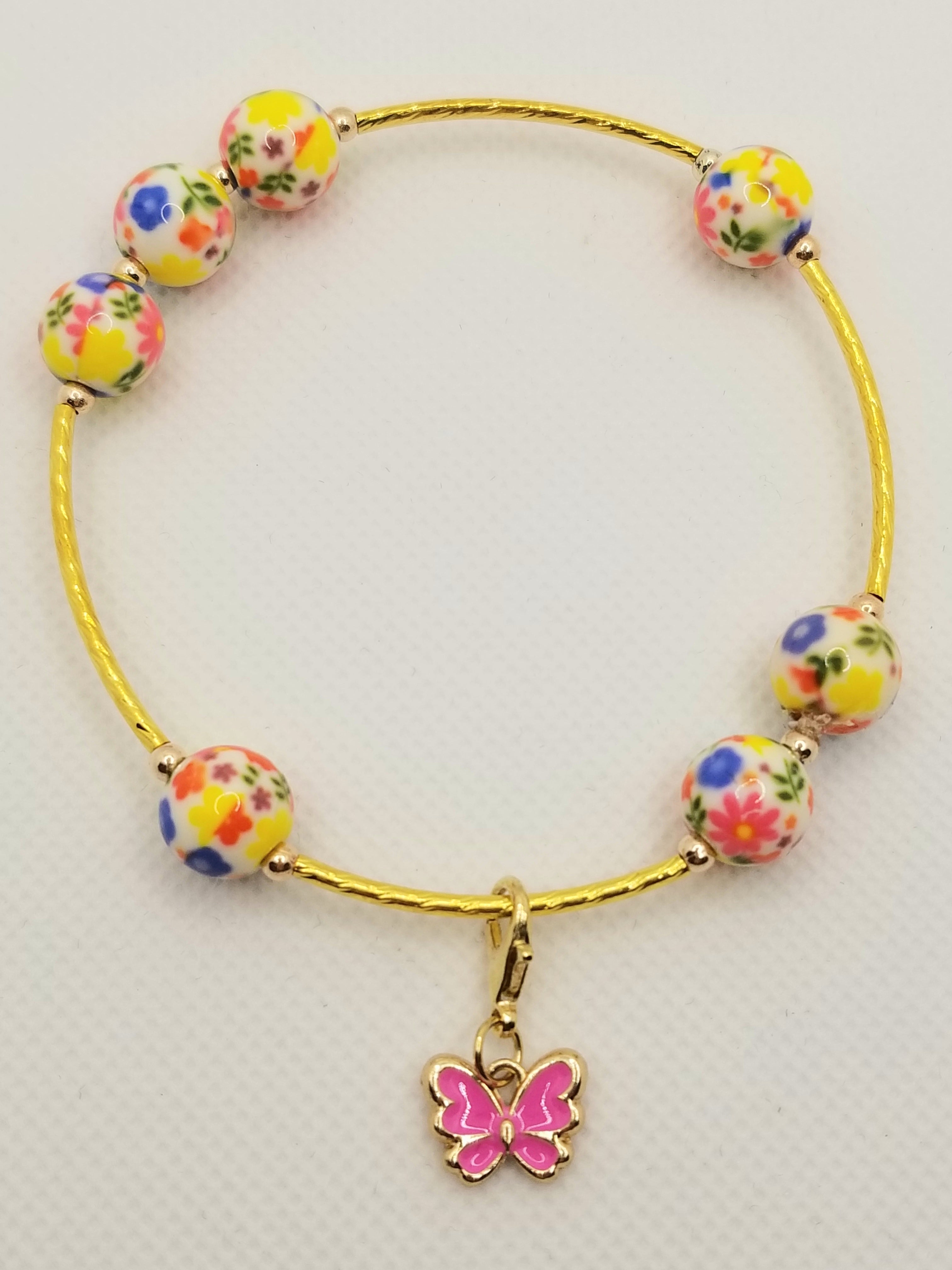 BUNDLE: Flowery Fun Bracelet & Necklace (Faith-based)