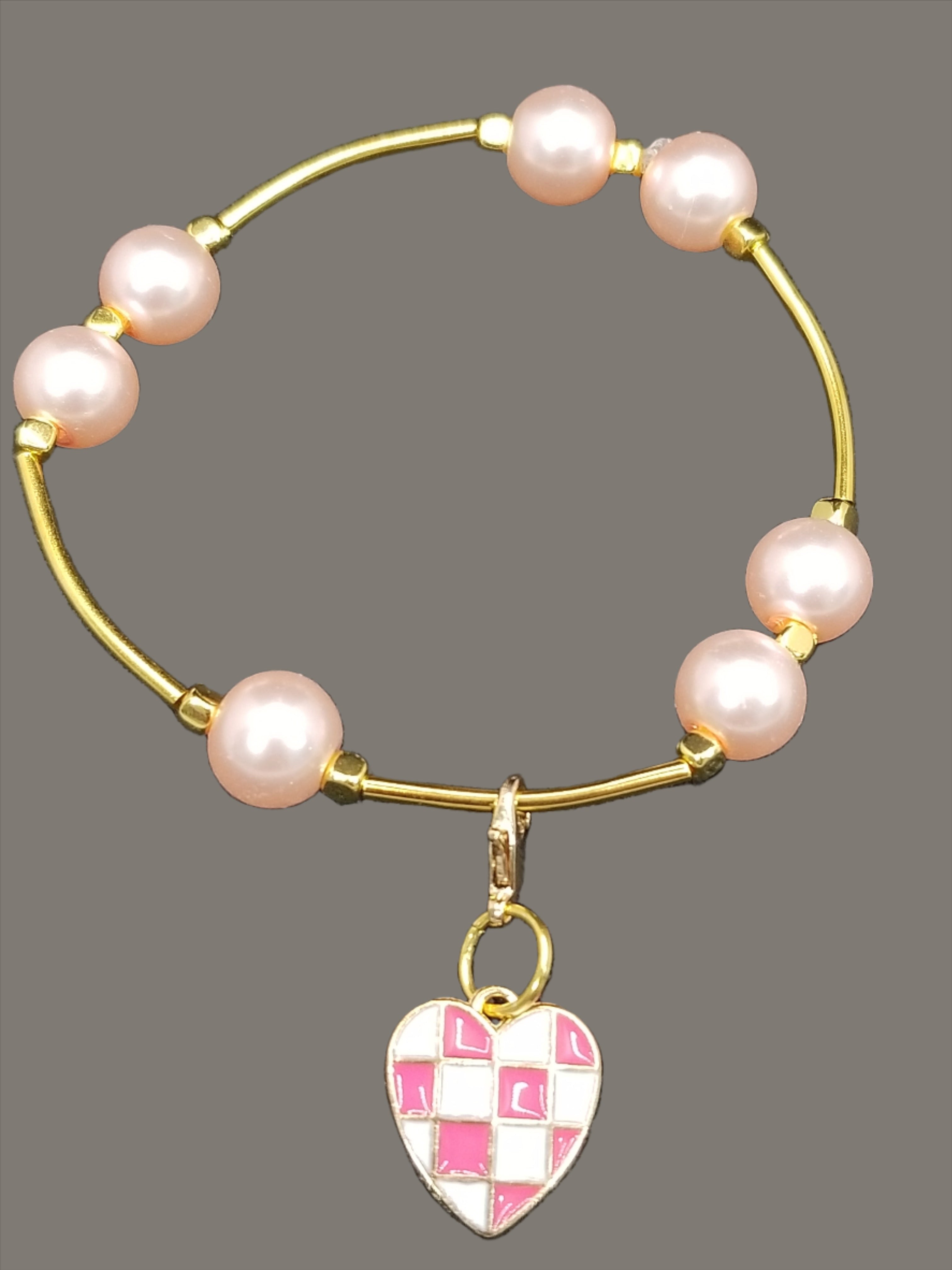 Cotton Candy Pink Bracelet (Faith-based)