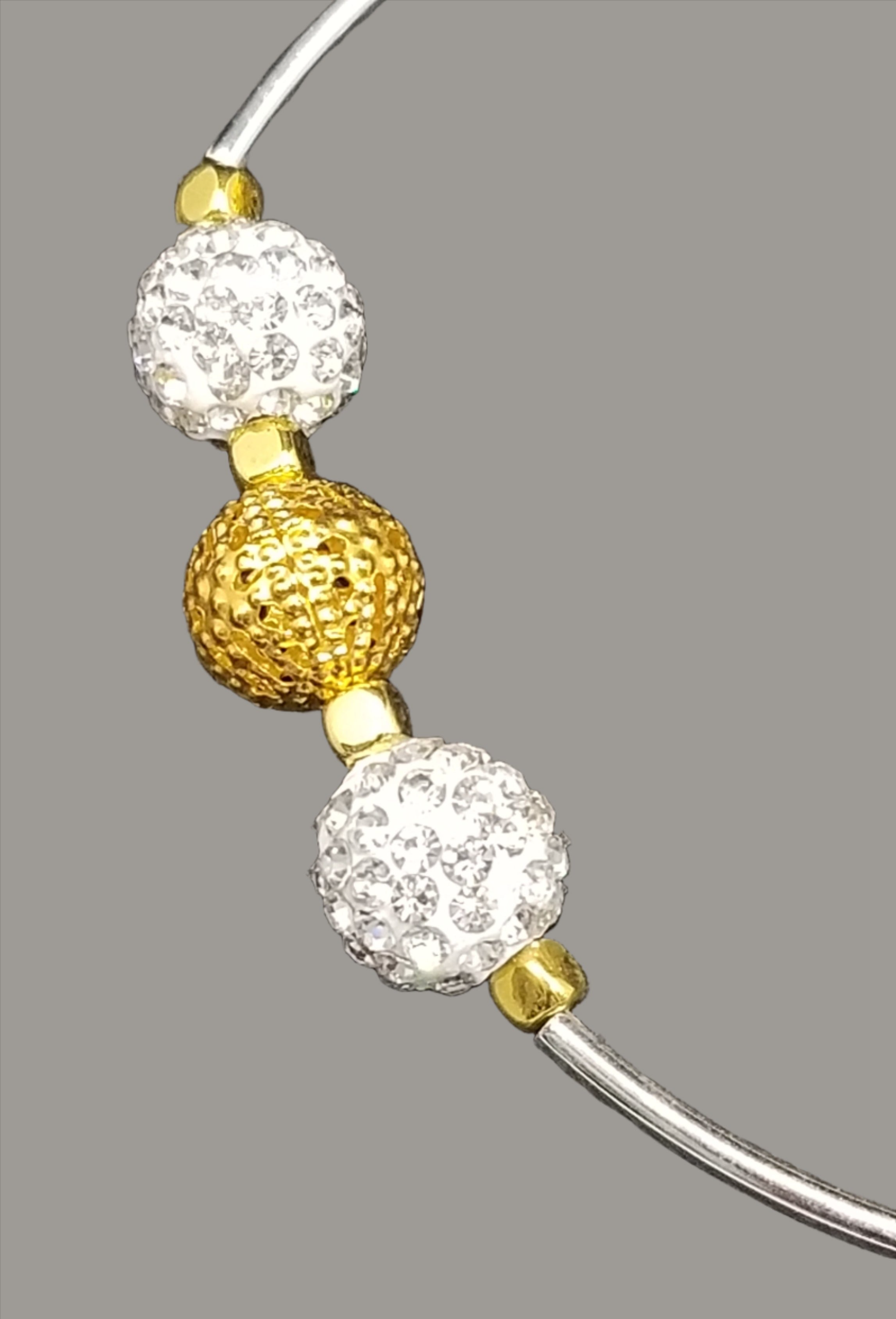 Let's Sing “SILVER & GOLD” Bracelet (faith-based)