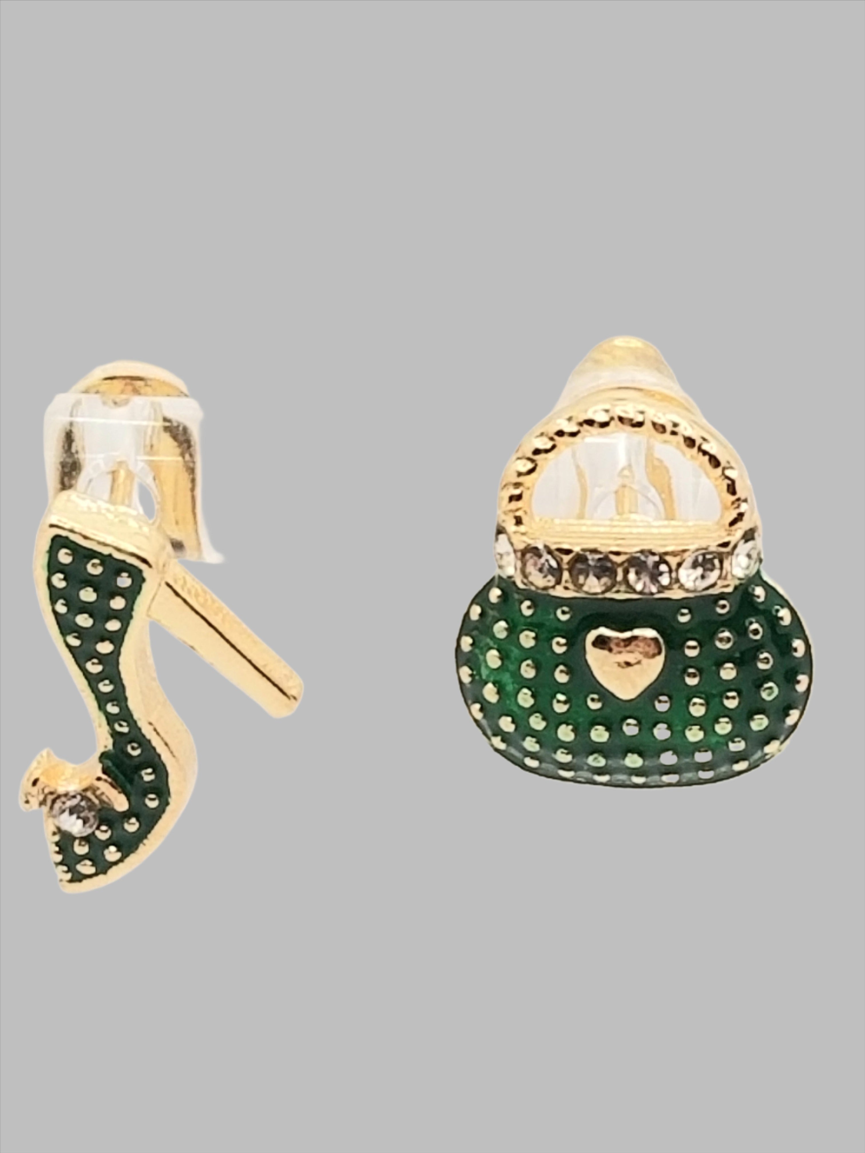 Glam Girl Fun - God's Masterpiece Gold Post Earrings