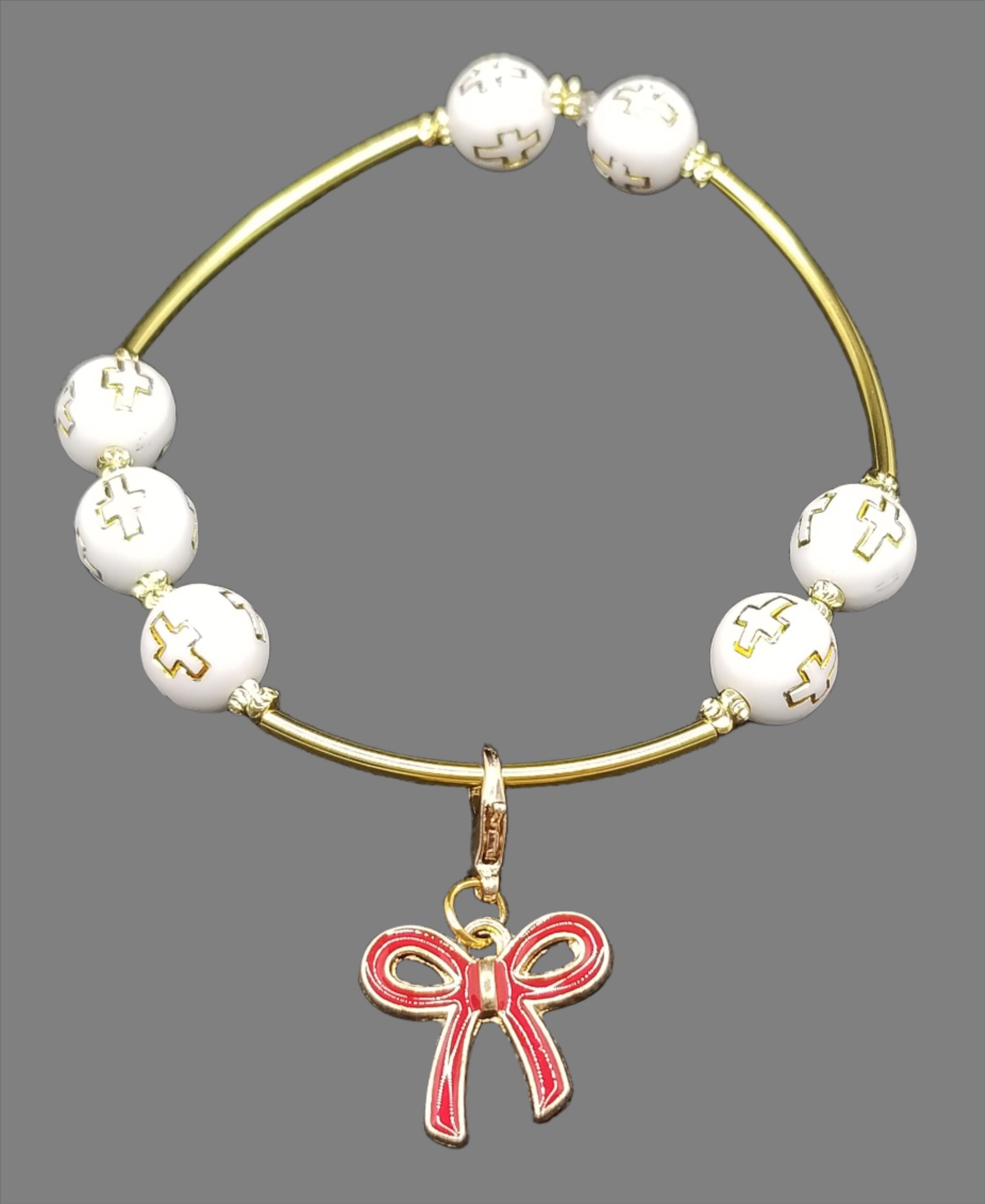 God's LOVE in Gold Bracelet (Faith-based)