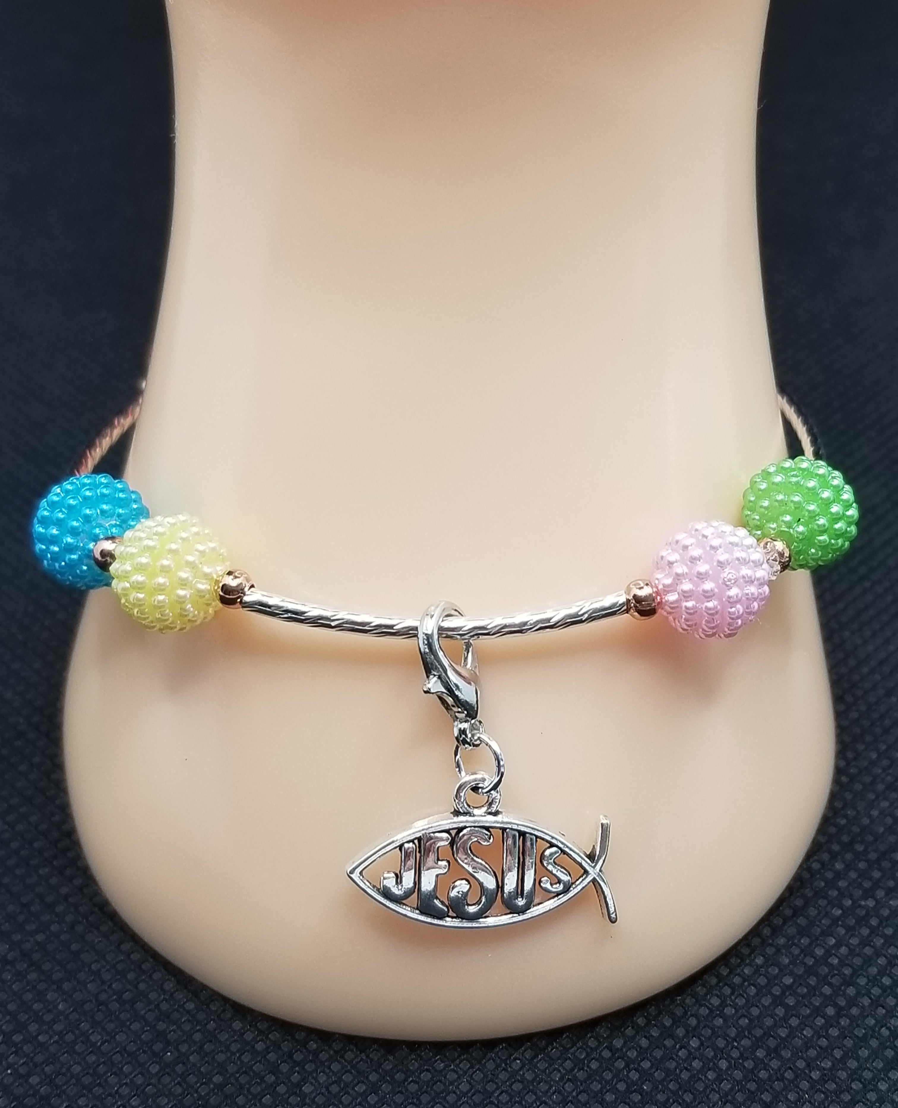 "Bubbled Charm" Bracelet (Faith-based)