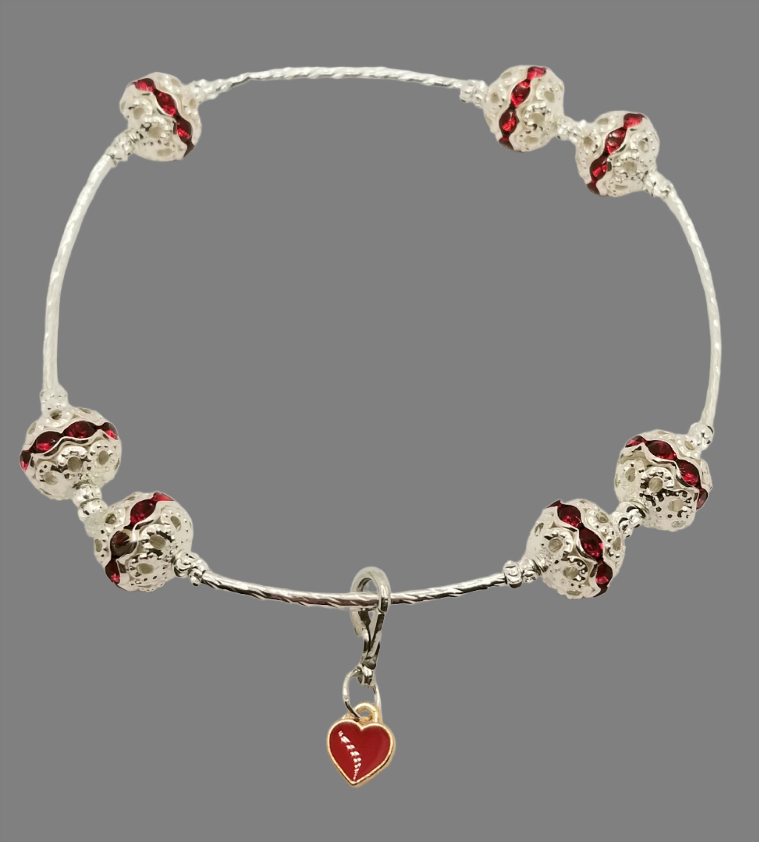 Luminous Red Beauty Bracelet (Faith-based)