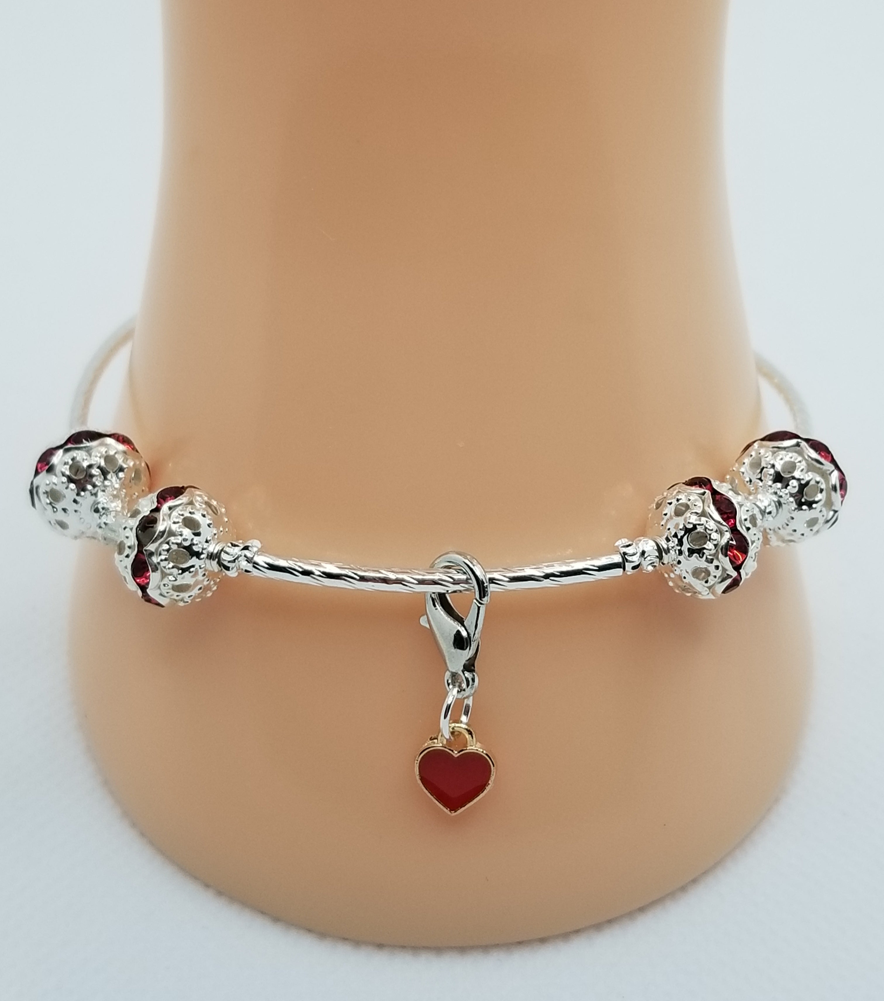 Luminous Red Beauty Bracelet (Faith-based)