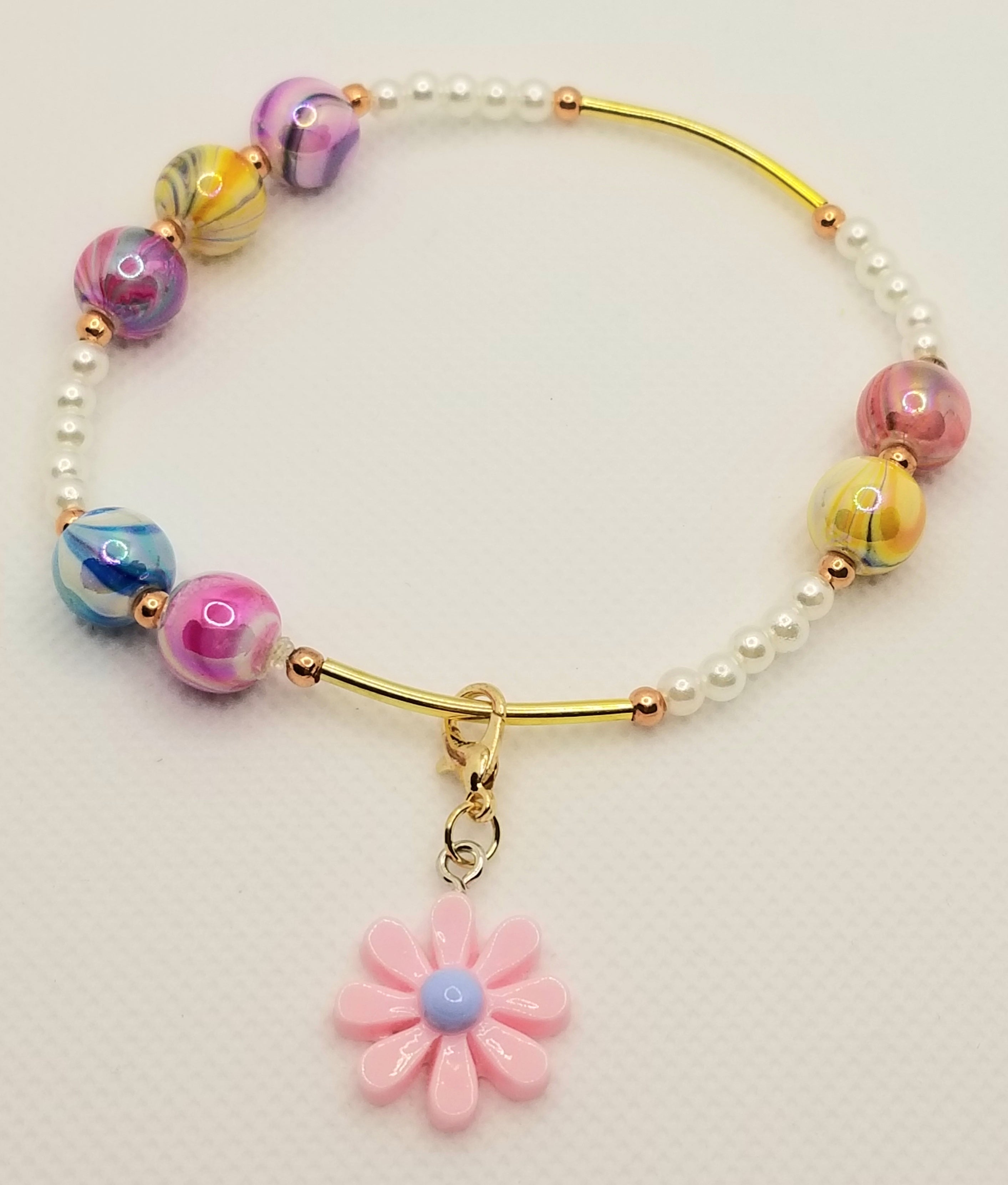 Vivacious Color Swirls Bracelet (faith-based)