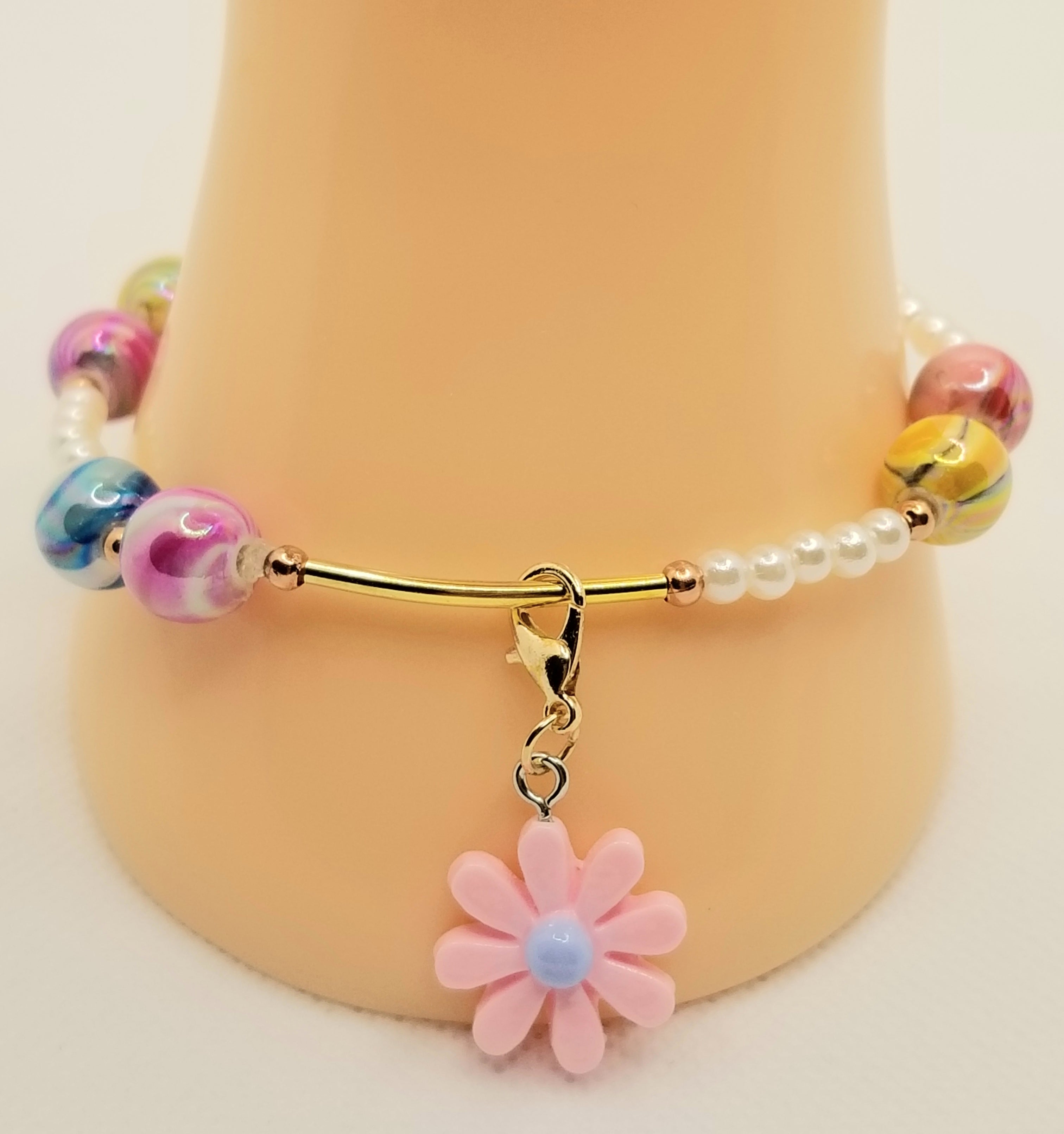 Vivacious Color Swirls Bracelet (faith-based)