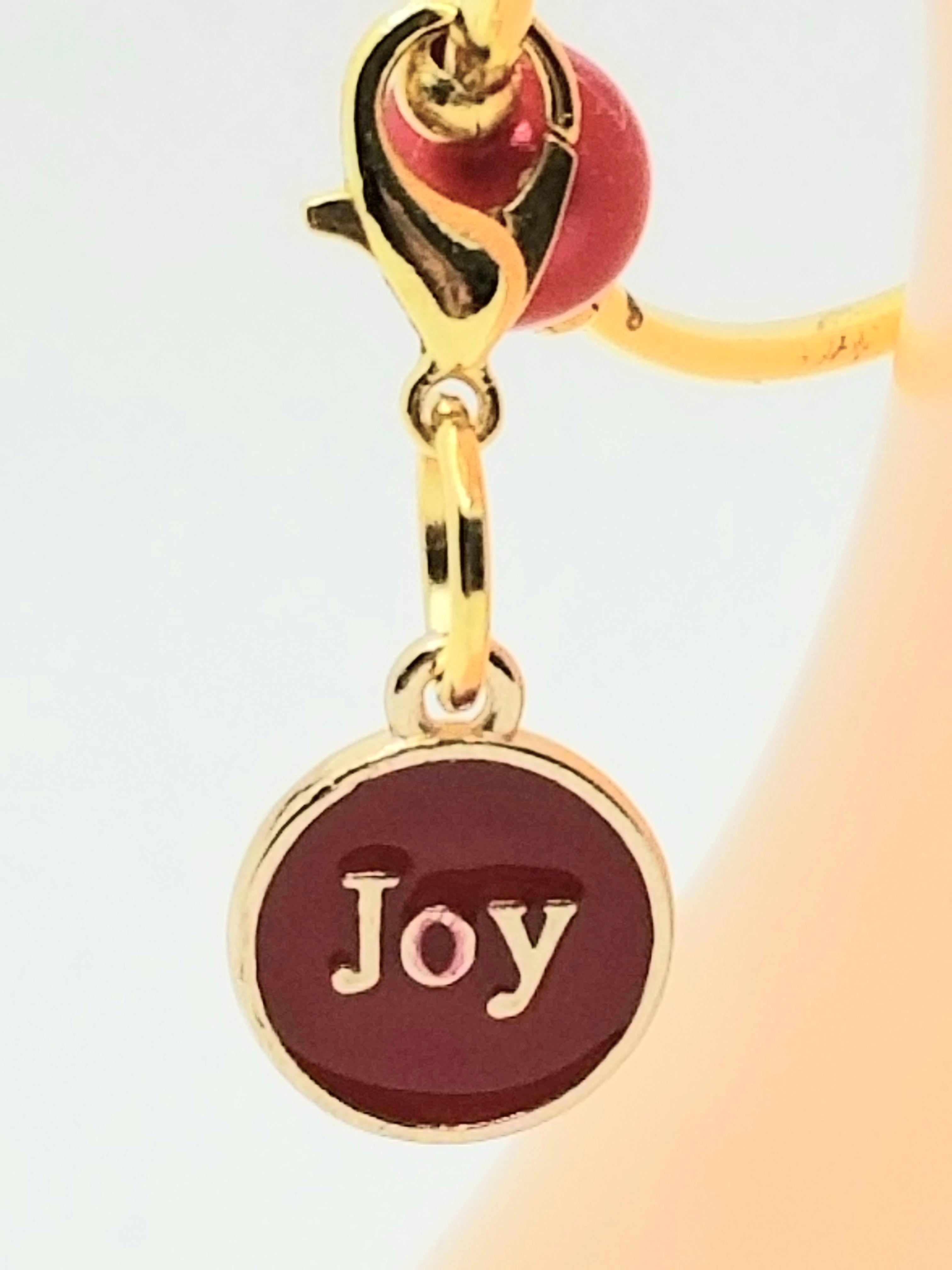 Cheer Red & Gold Bracelet (or Anklet)