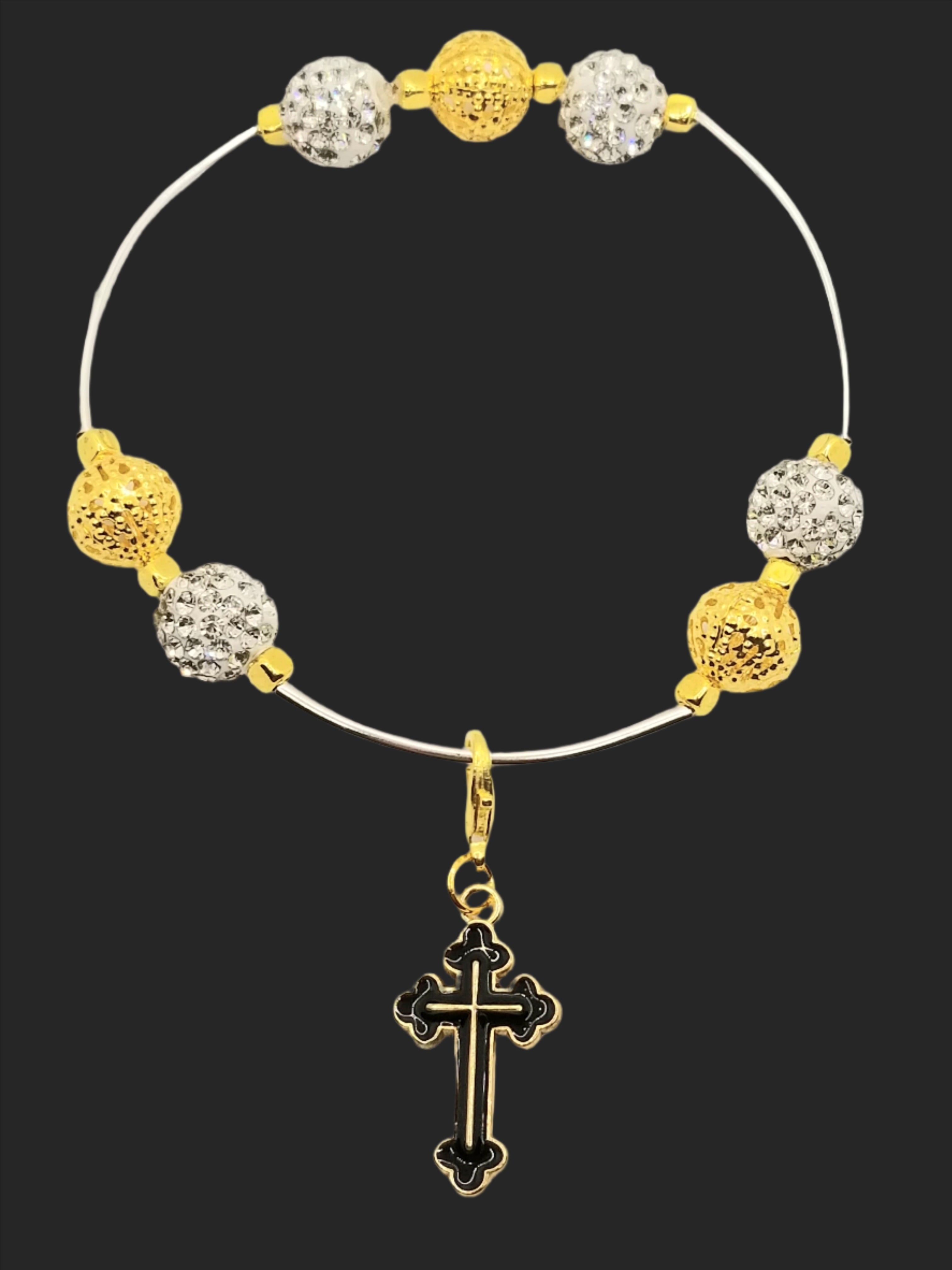 Let's Sing "Silver & Gold" Sparkles Bracelet