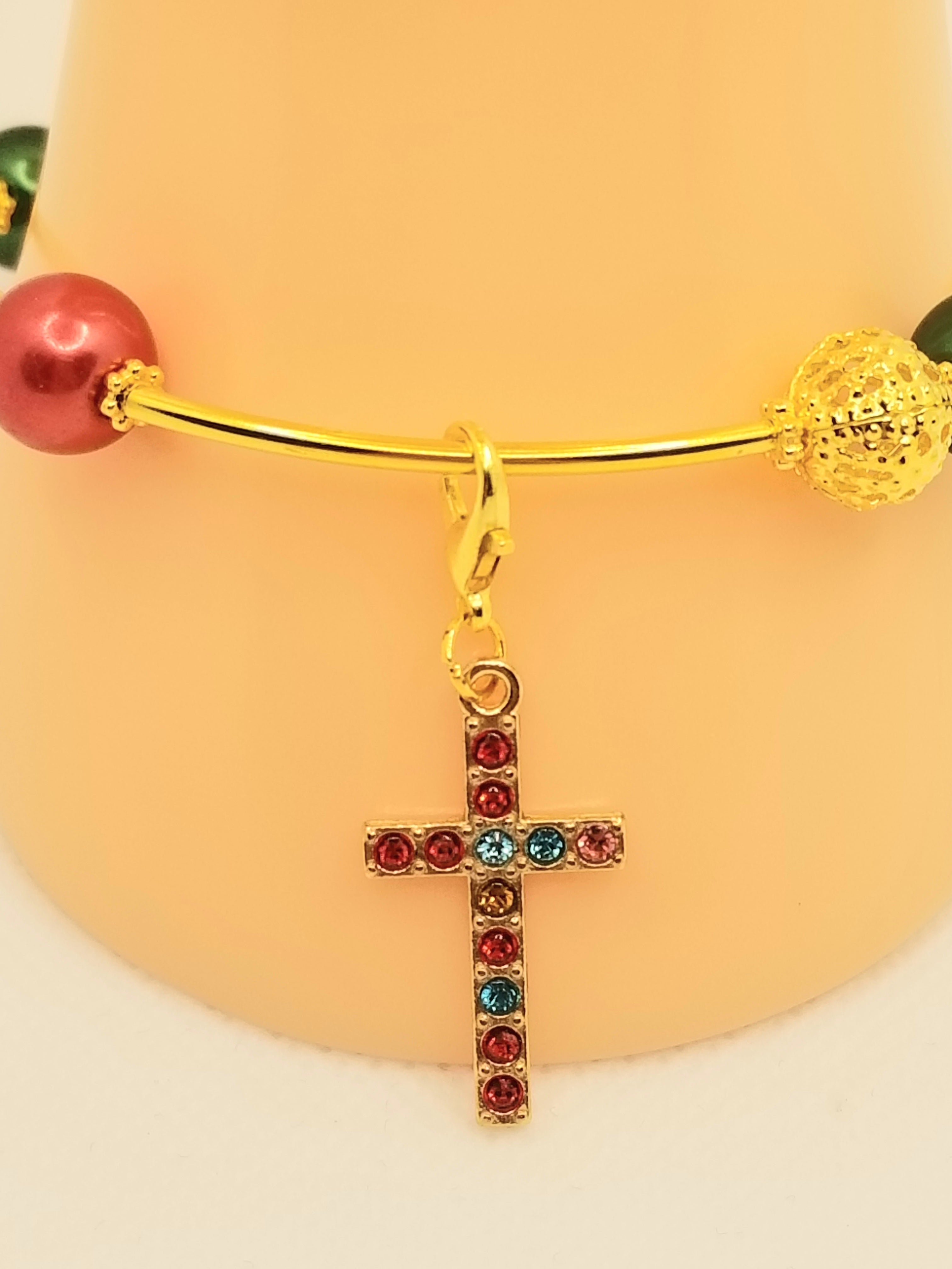 Beauty of Christmas Bracelet (faith-based)