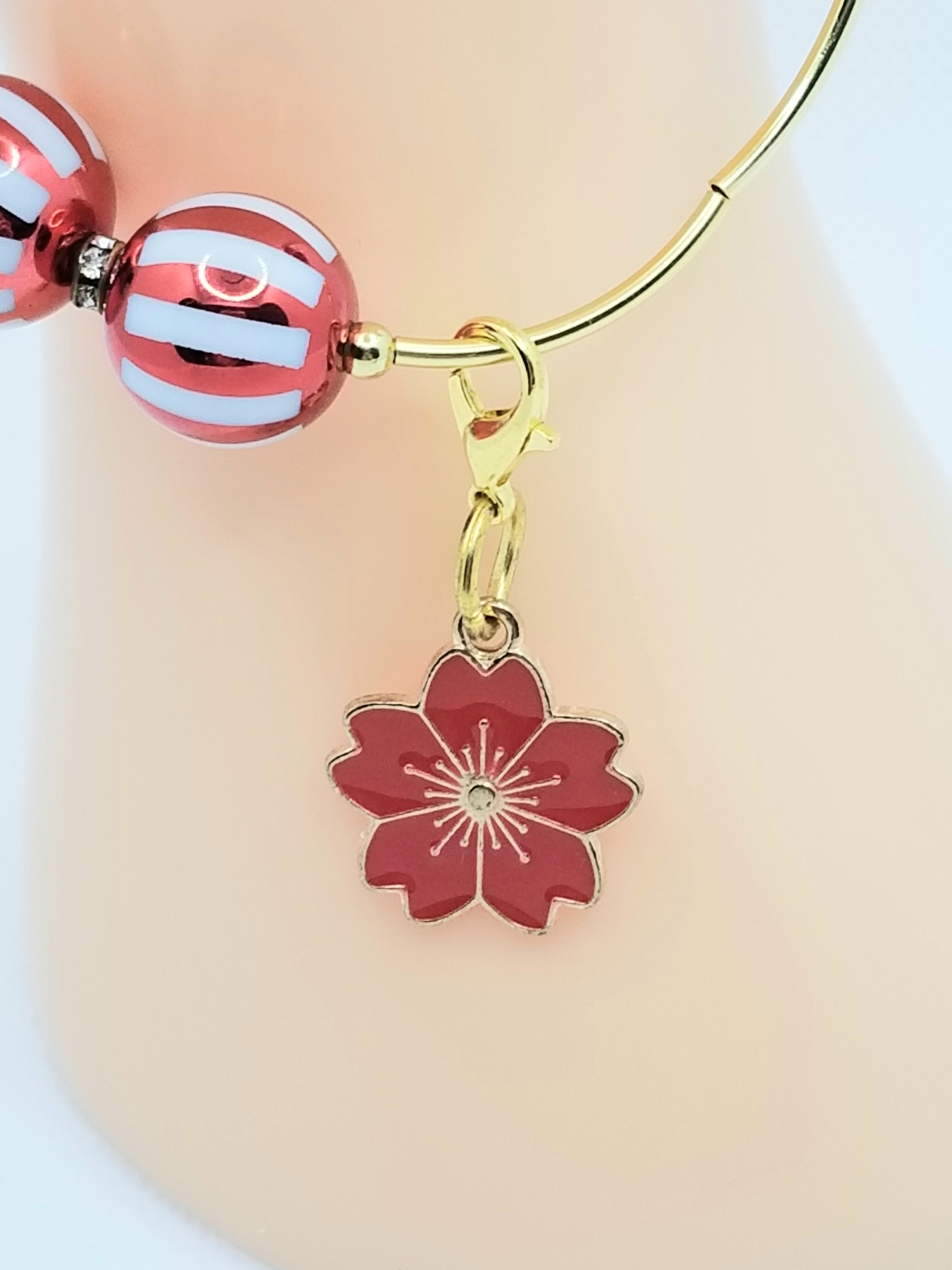 Peppermint Christmas Bracelet or Anklet (faith-based)