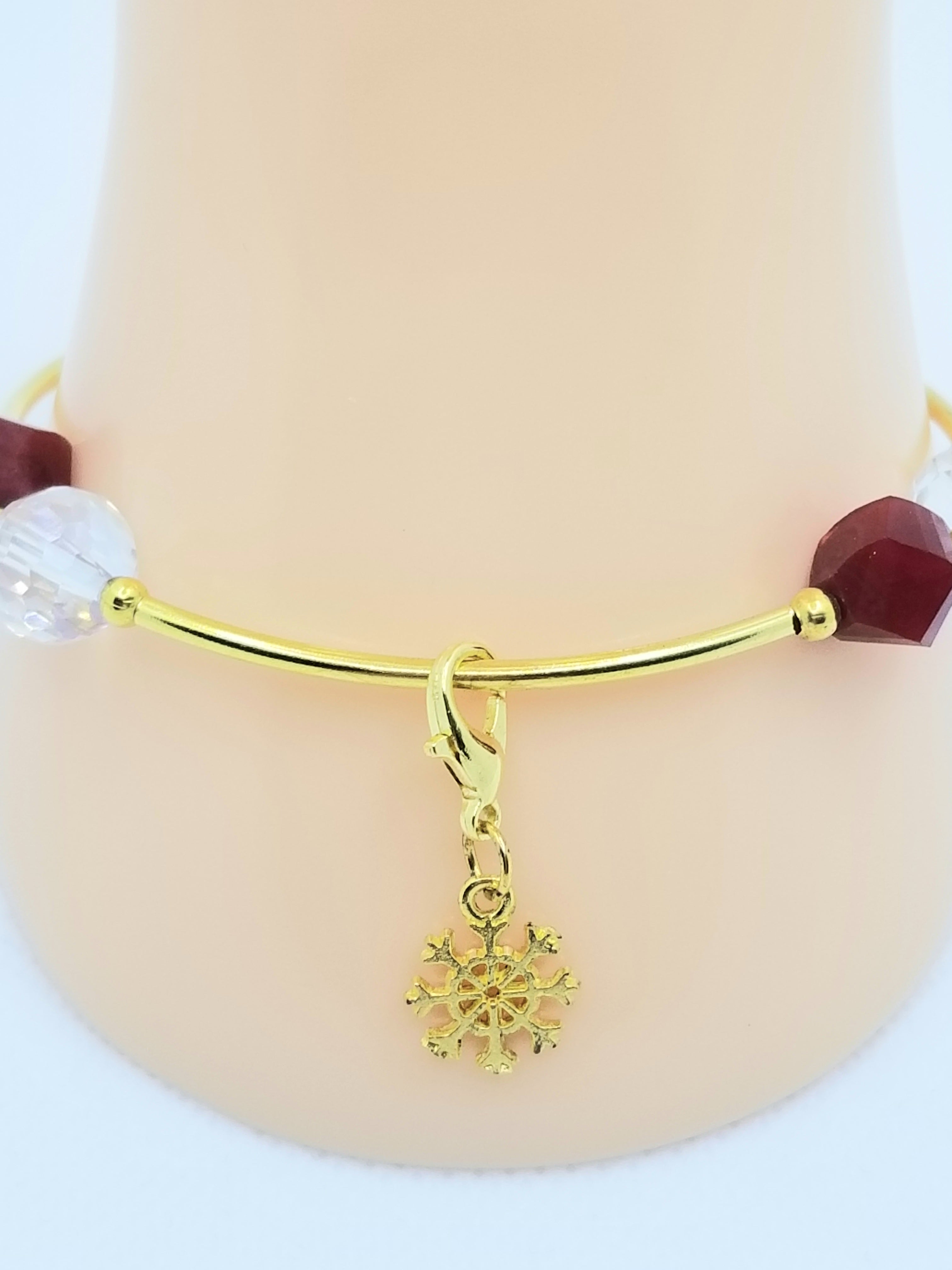 A Christmas Gala Bracelet (faith-based)