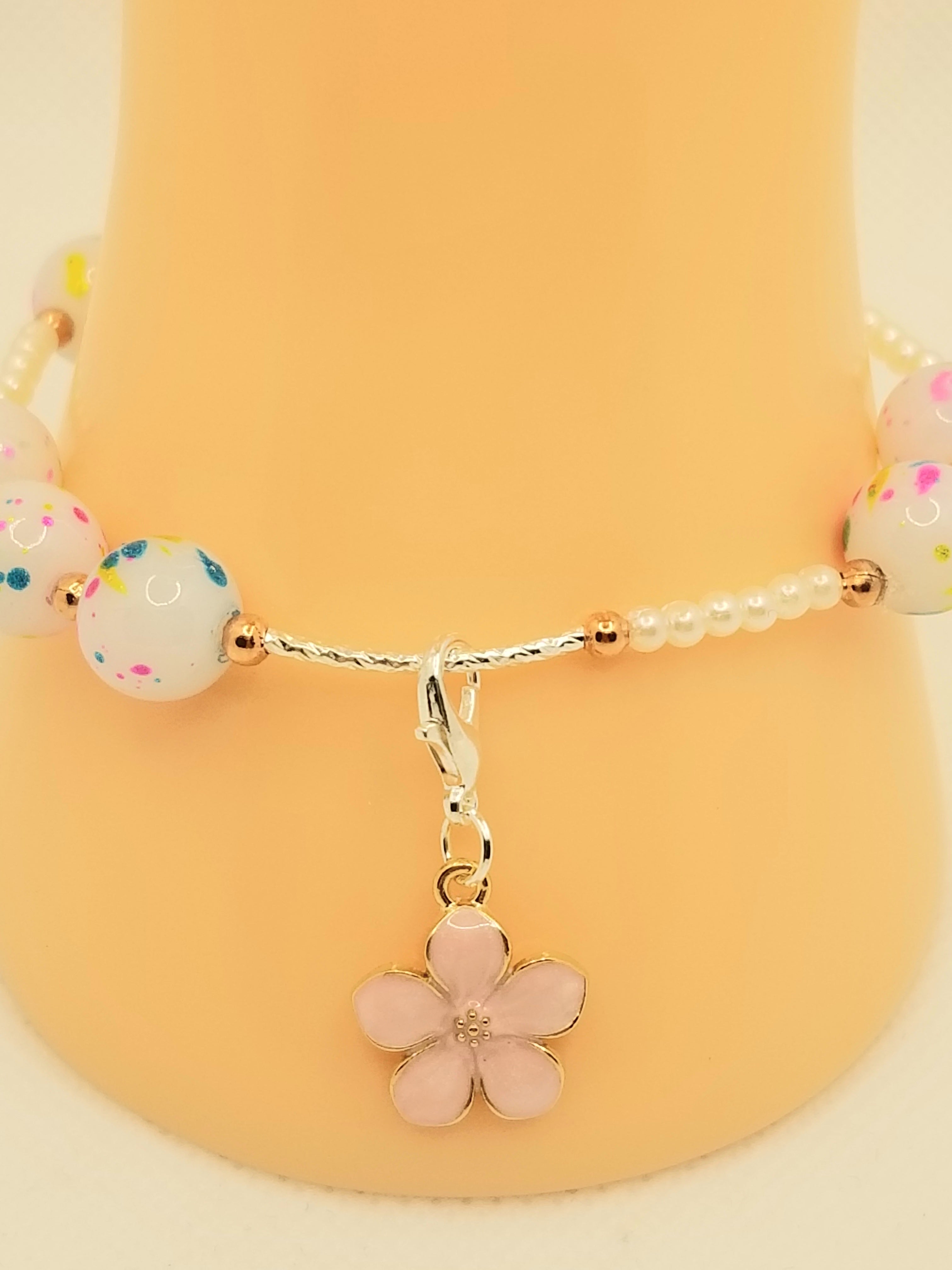 Splatter with Colorful Fun Bracelet (faith-based)