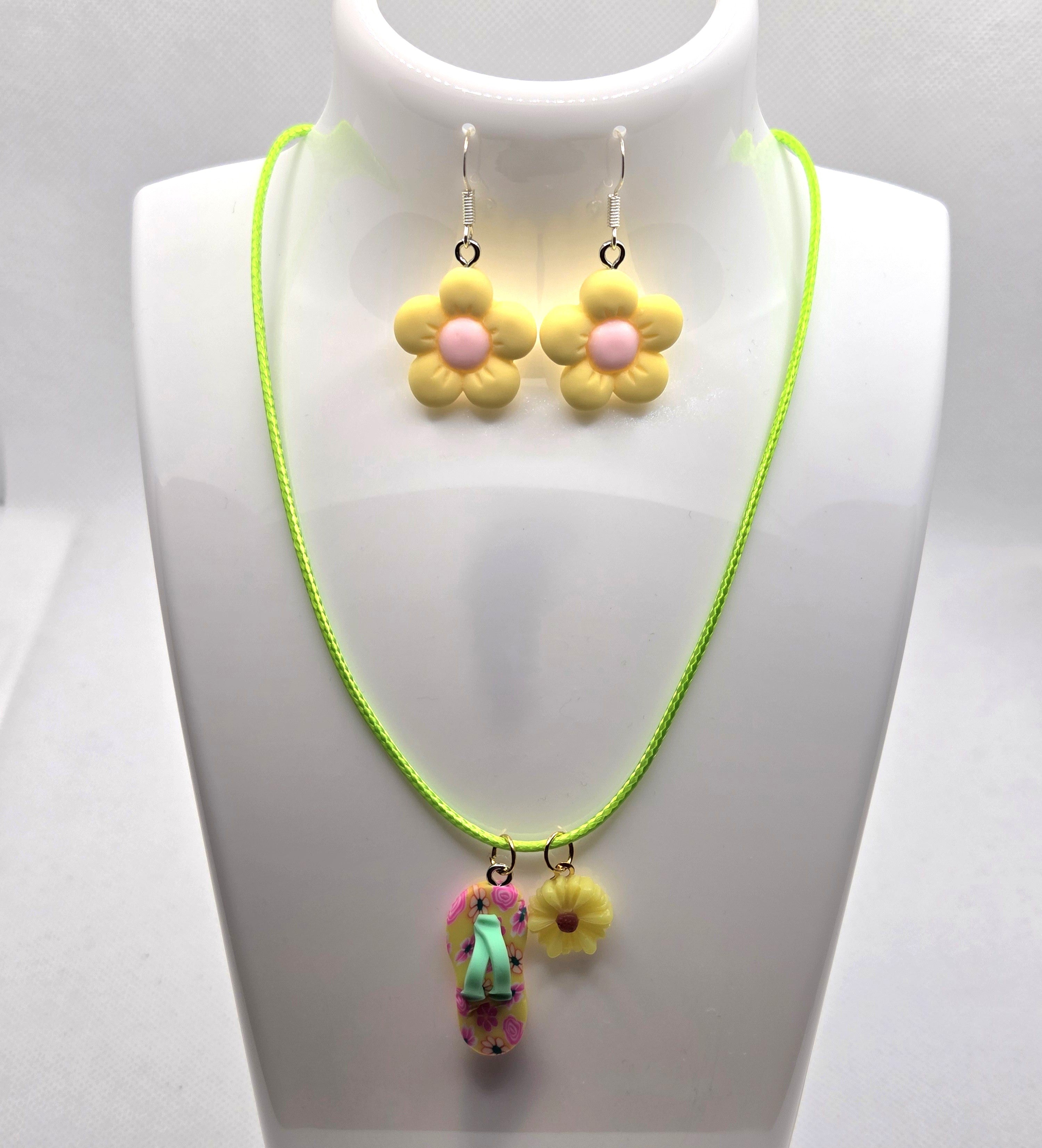 JUST FOR FUN BUNDLE: Let's Get Casual Necklace & Earrings