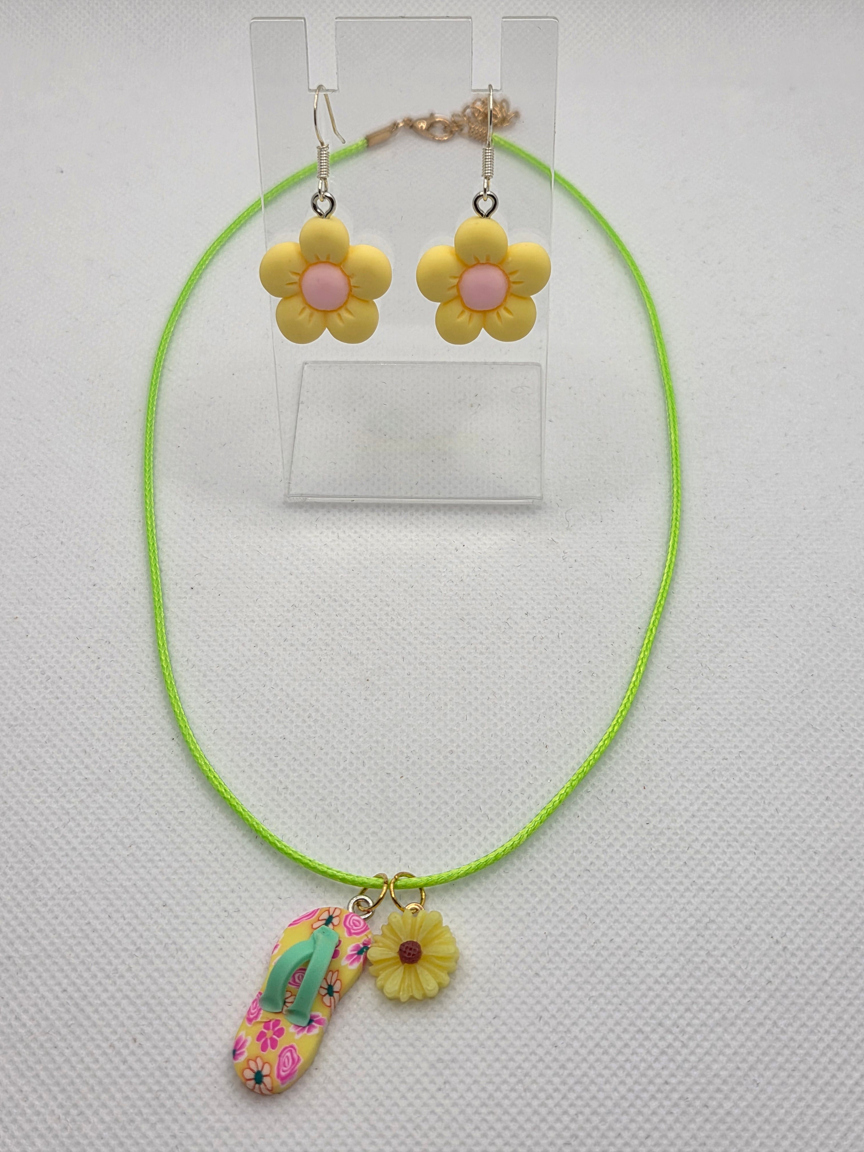 JUST FOR FUN BUNDLE: Let's Get Casual Necklace & Earrings