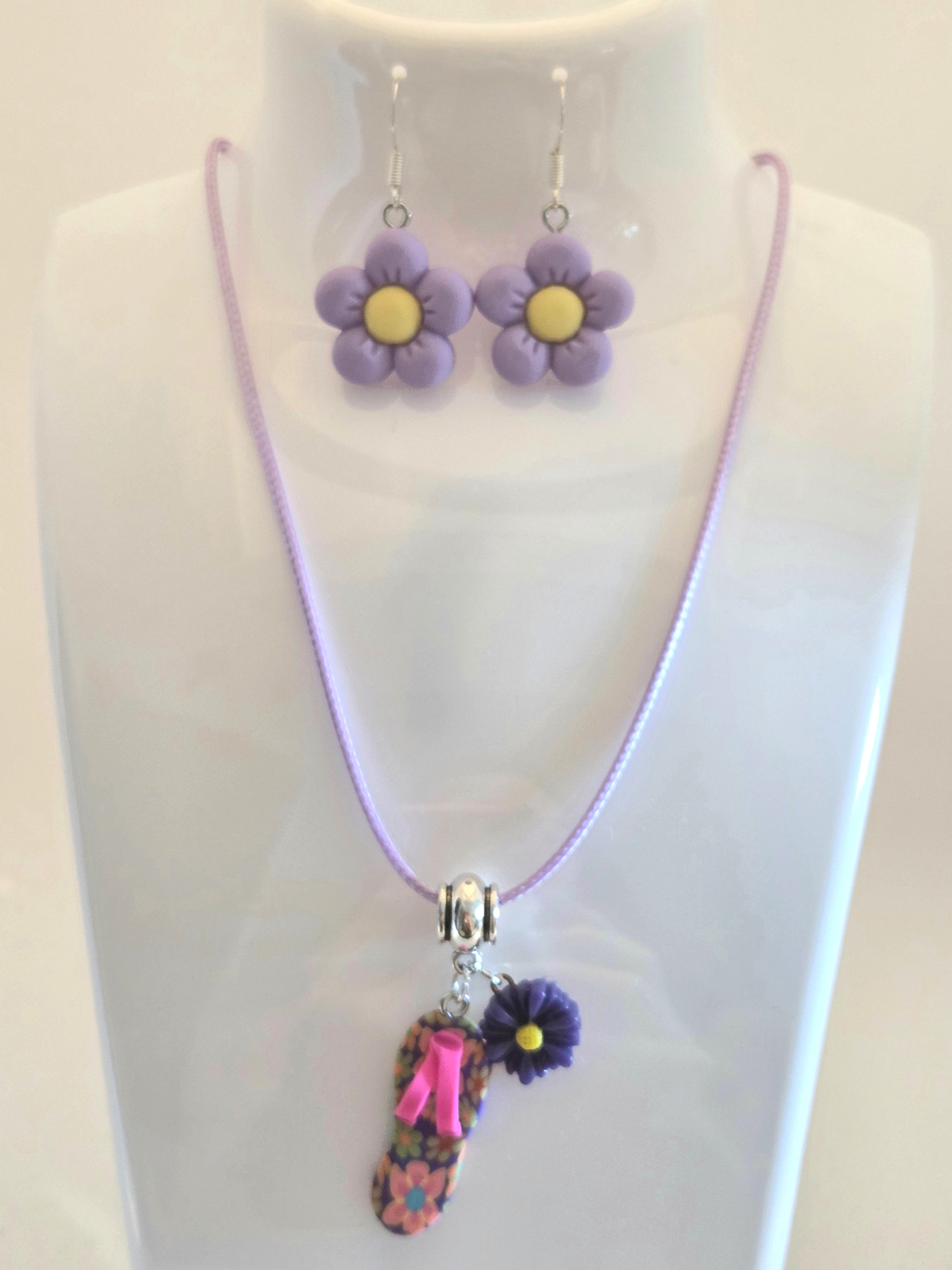 JUST FOR FUN BUNDLE: Relaxing Day Necklace & Earrings