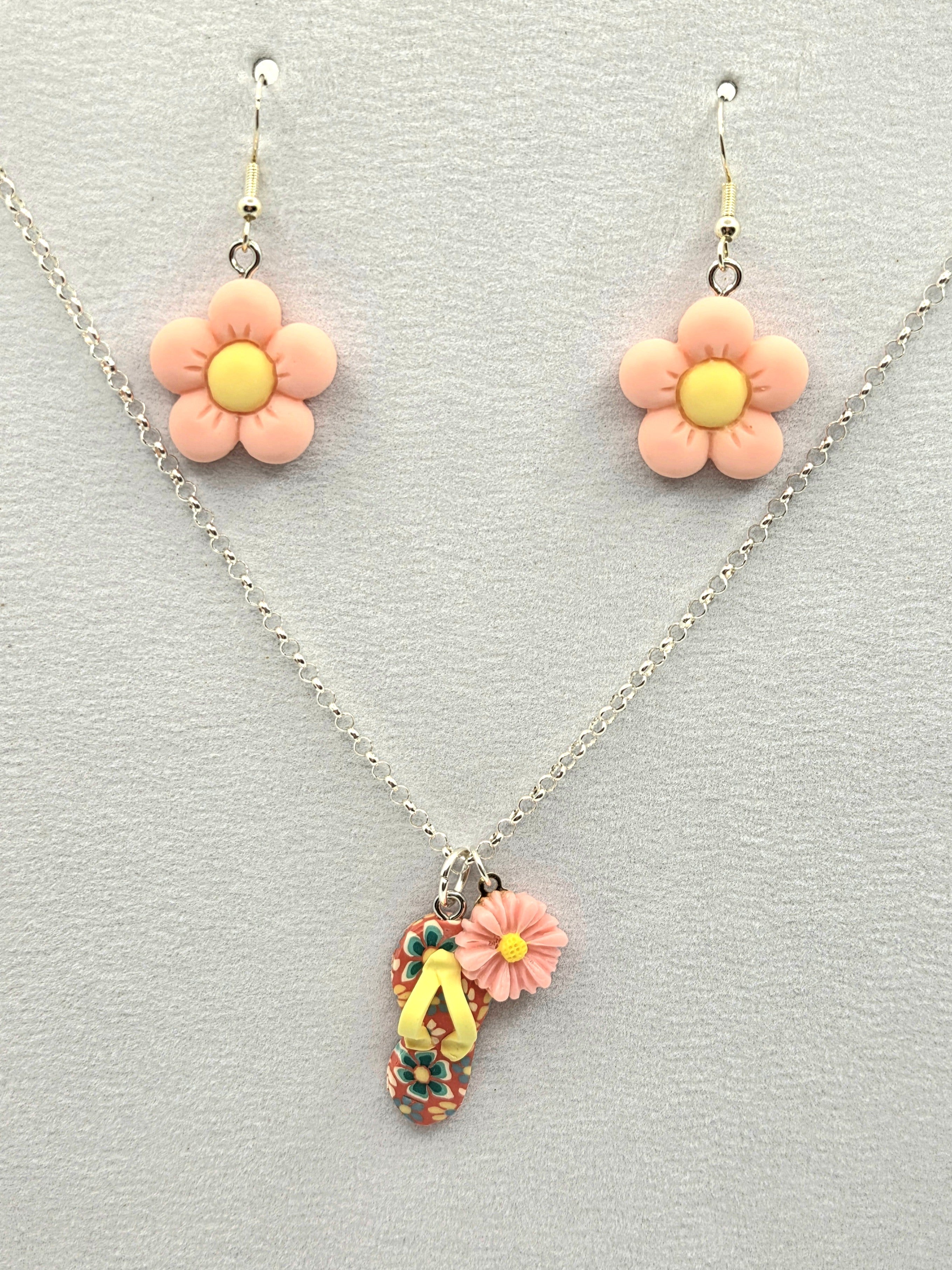 JUST FOR FUN BUNDLE: A Day to Relax Day Necklace & Earrings