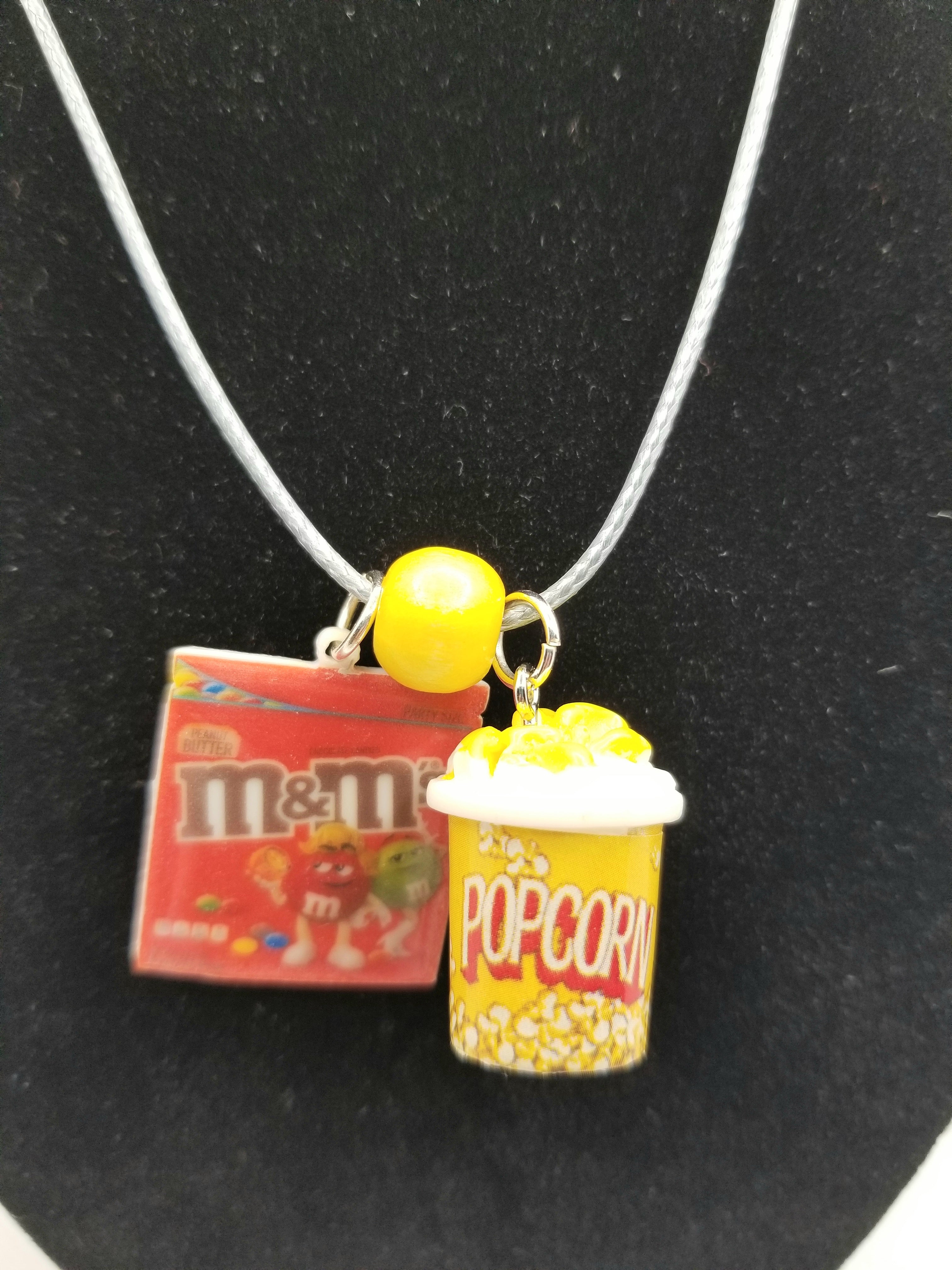 JUST FOR FUN BUNDLE: Whimsical Movie Fan Necklace & Earrings Set