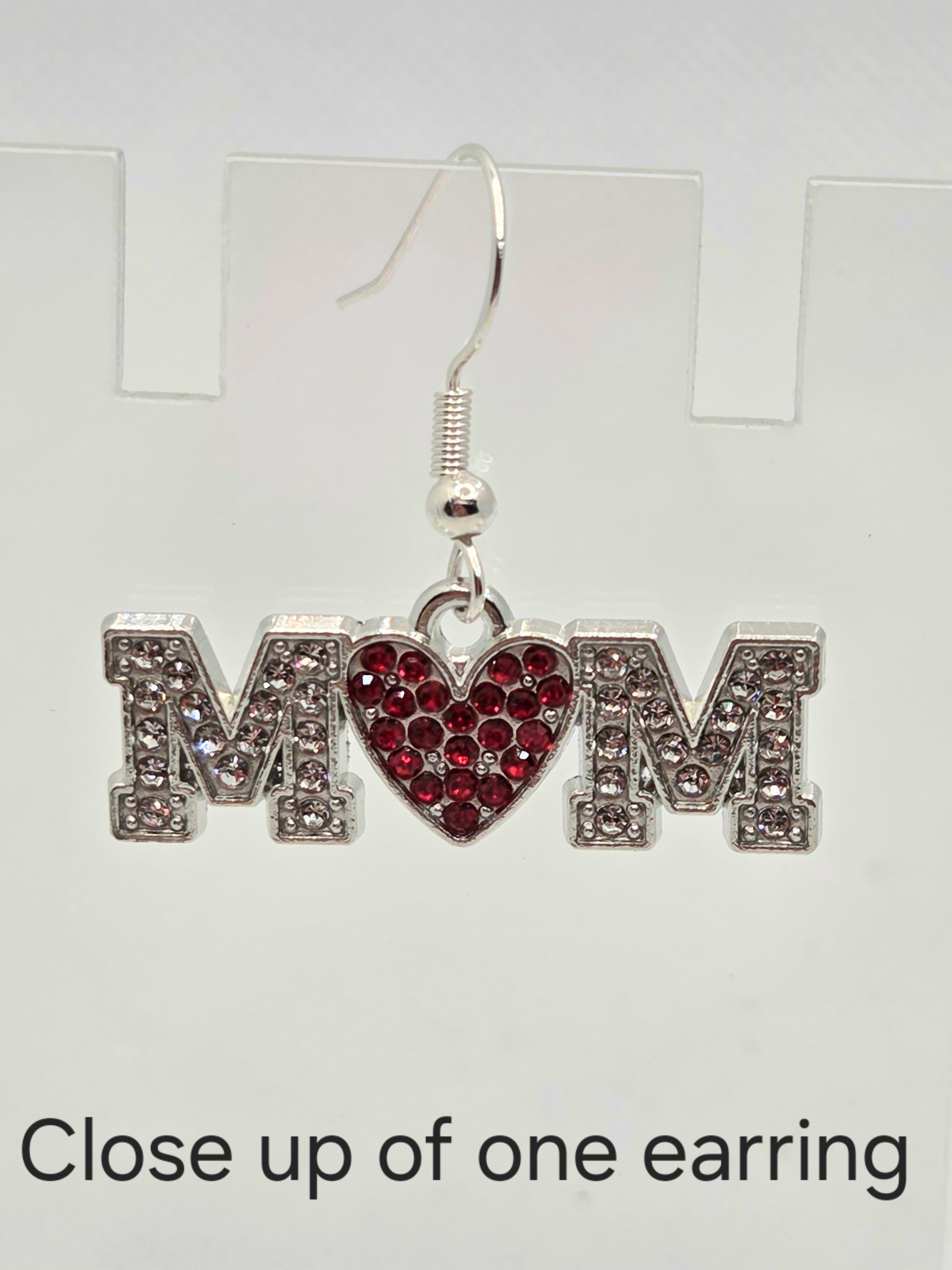 JUST FOR FUN BUNDLE: Mom & Jesus' Love Necklace & Earrings Set