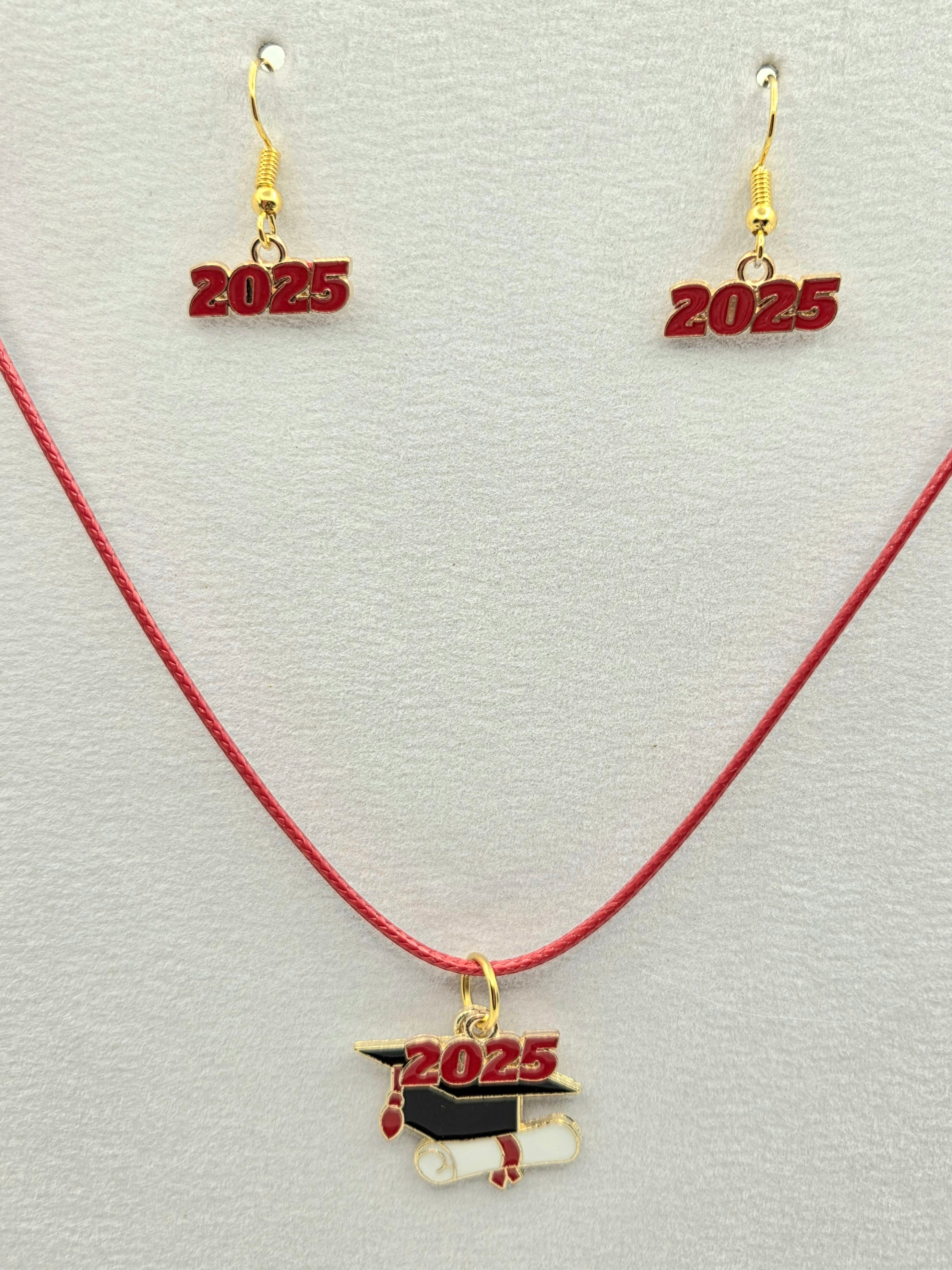 JUST FOR FUN BUNDLE: Celebrating the Graduate Necklace & Earrings Set