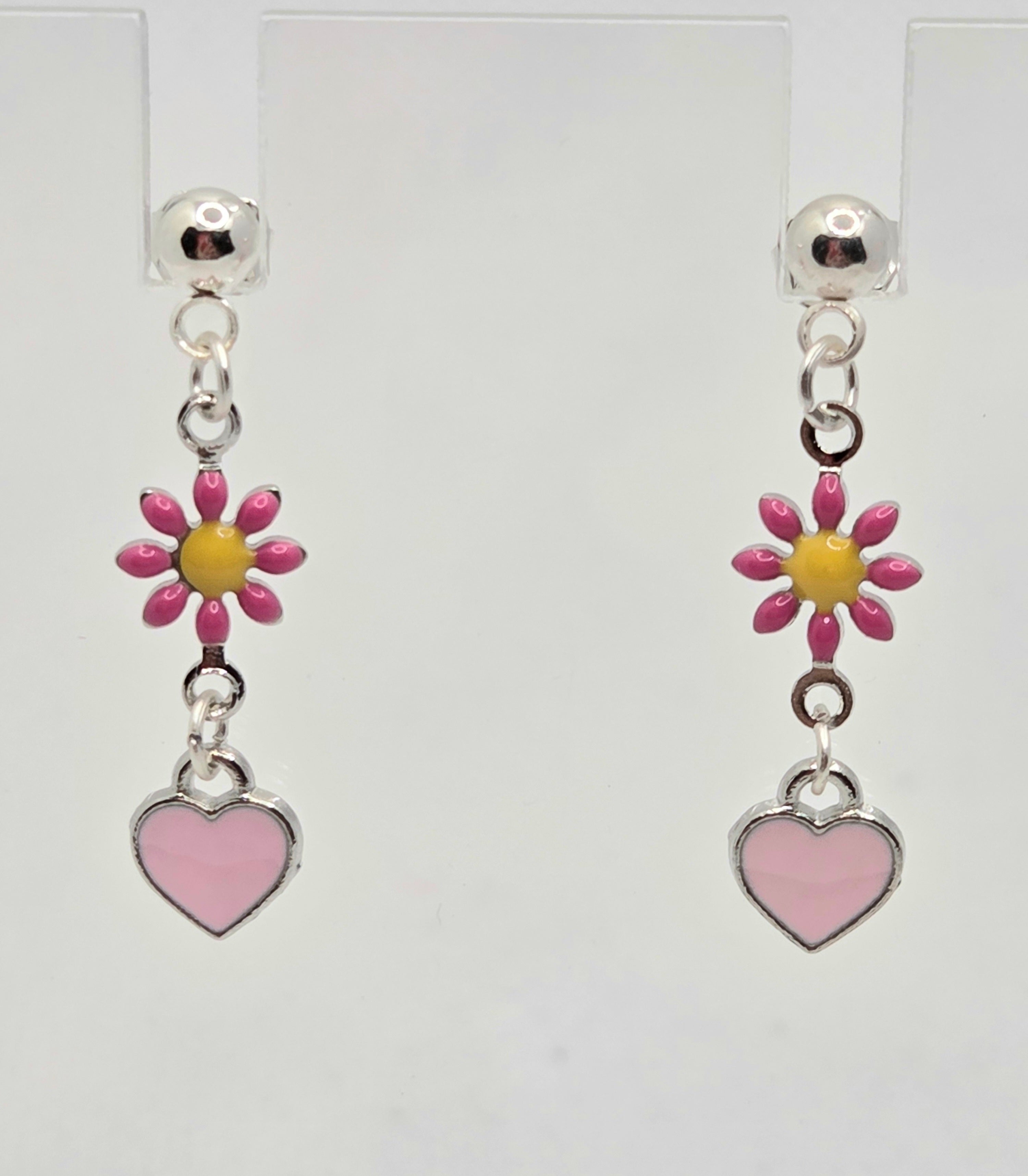 JUST FOR FUN BUNDLE: Baby GIRL Love Necklace & Earrings Set