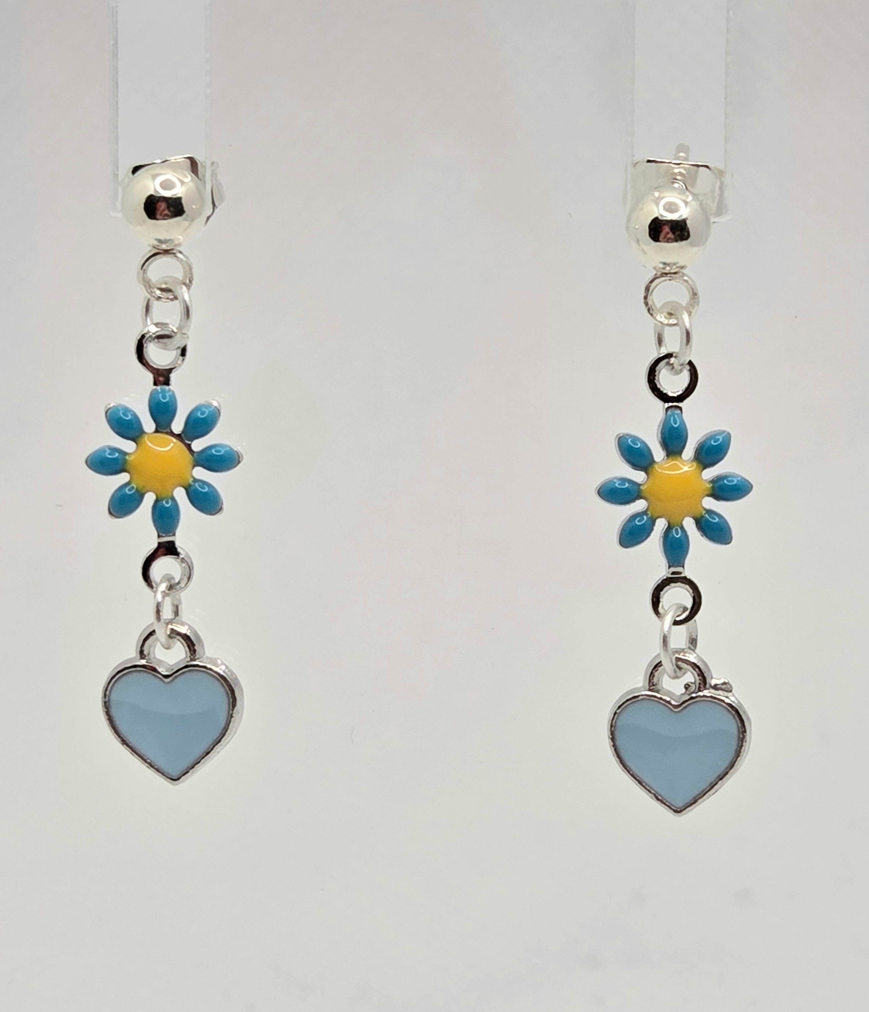 JUST FOR FUN BUNDLE: Baby BOY Love Necklace & Earrings Set