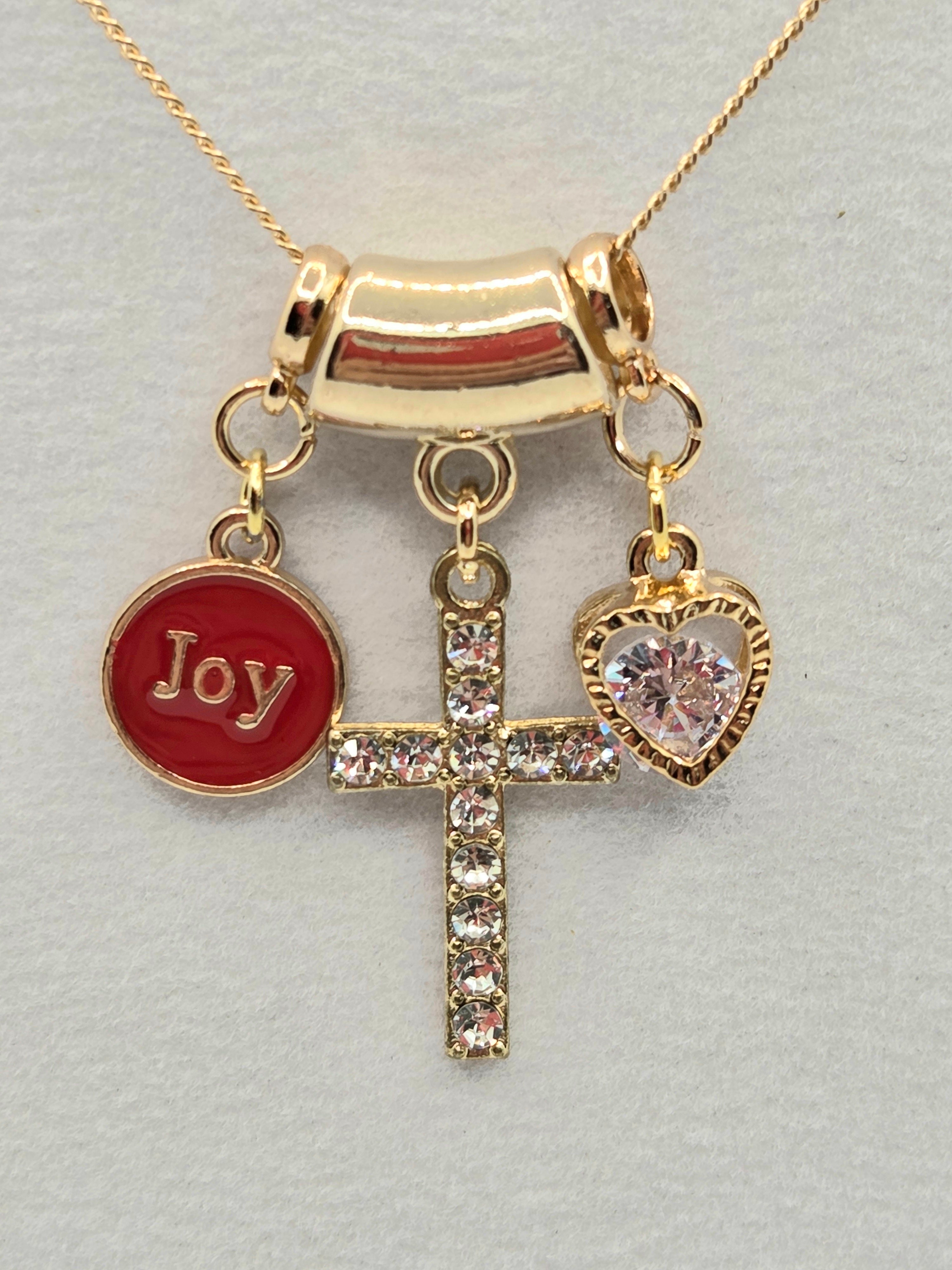JUST FOR FUN BUNDLE: JOY from the Lord Necklace & Earrings Set