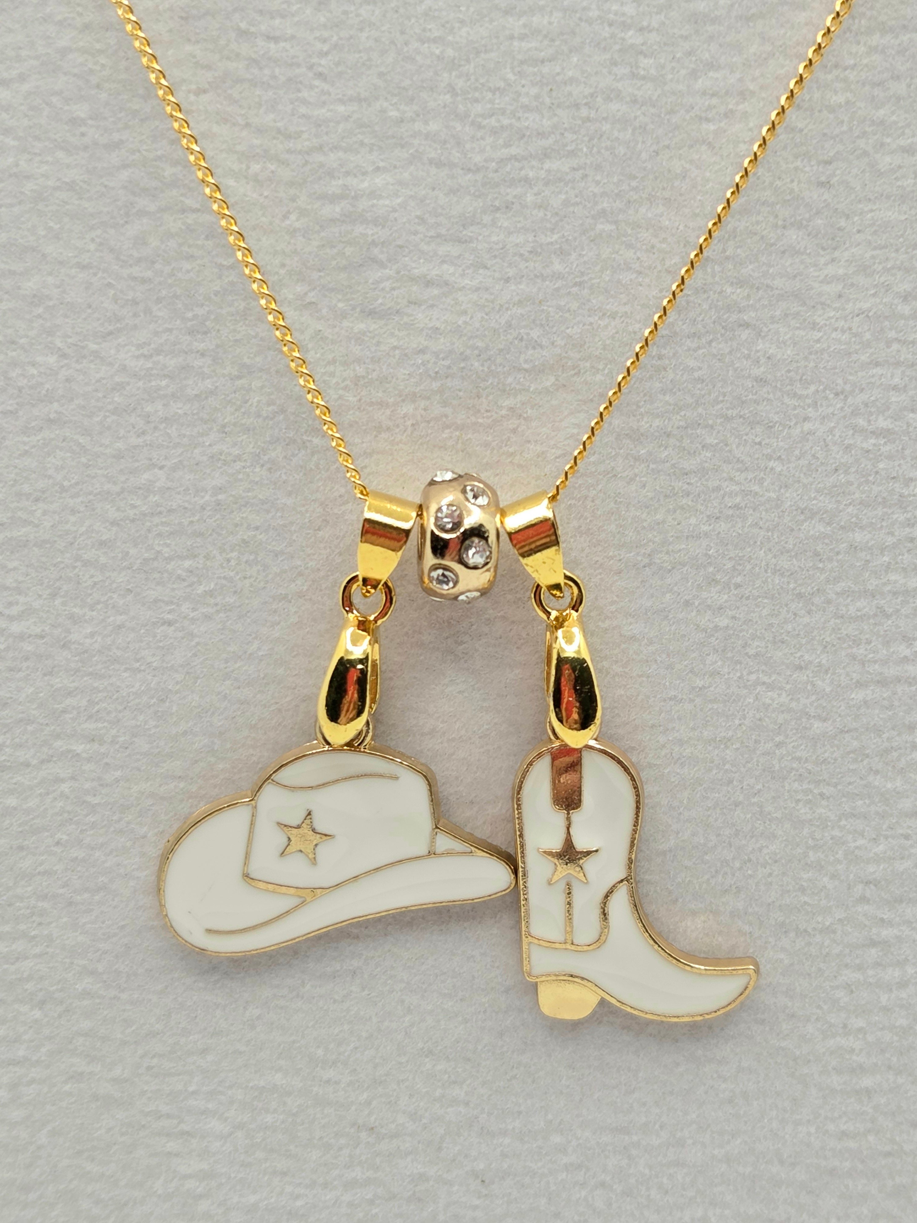 JUST FOR FUN BUNDLE: Yeehaw! Necklace & Earrings Set