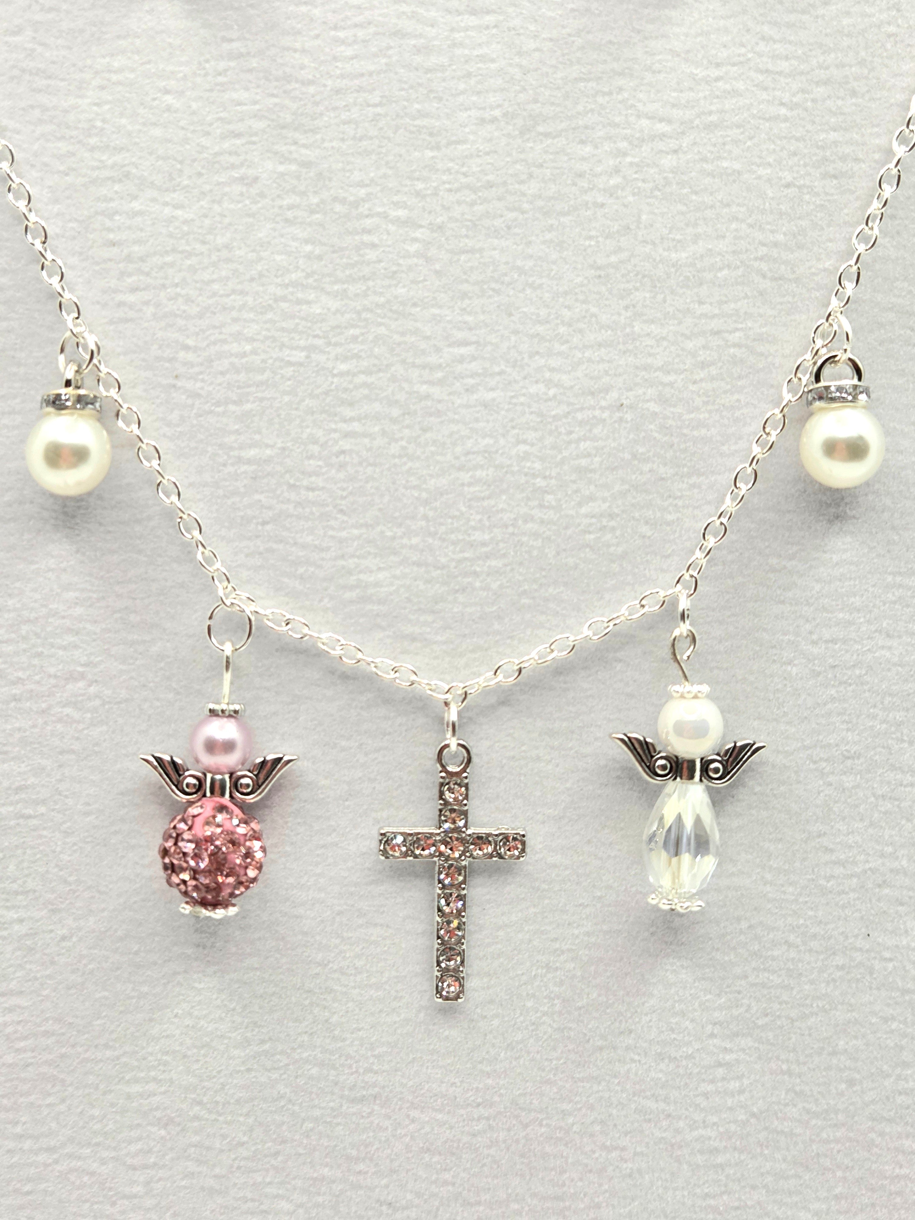 JUST FOR FUN BUNDLE: God's Divine Protection Necklace & Earrings Set