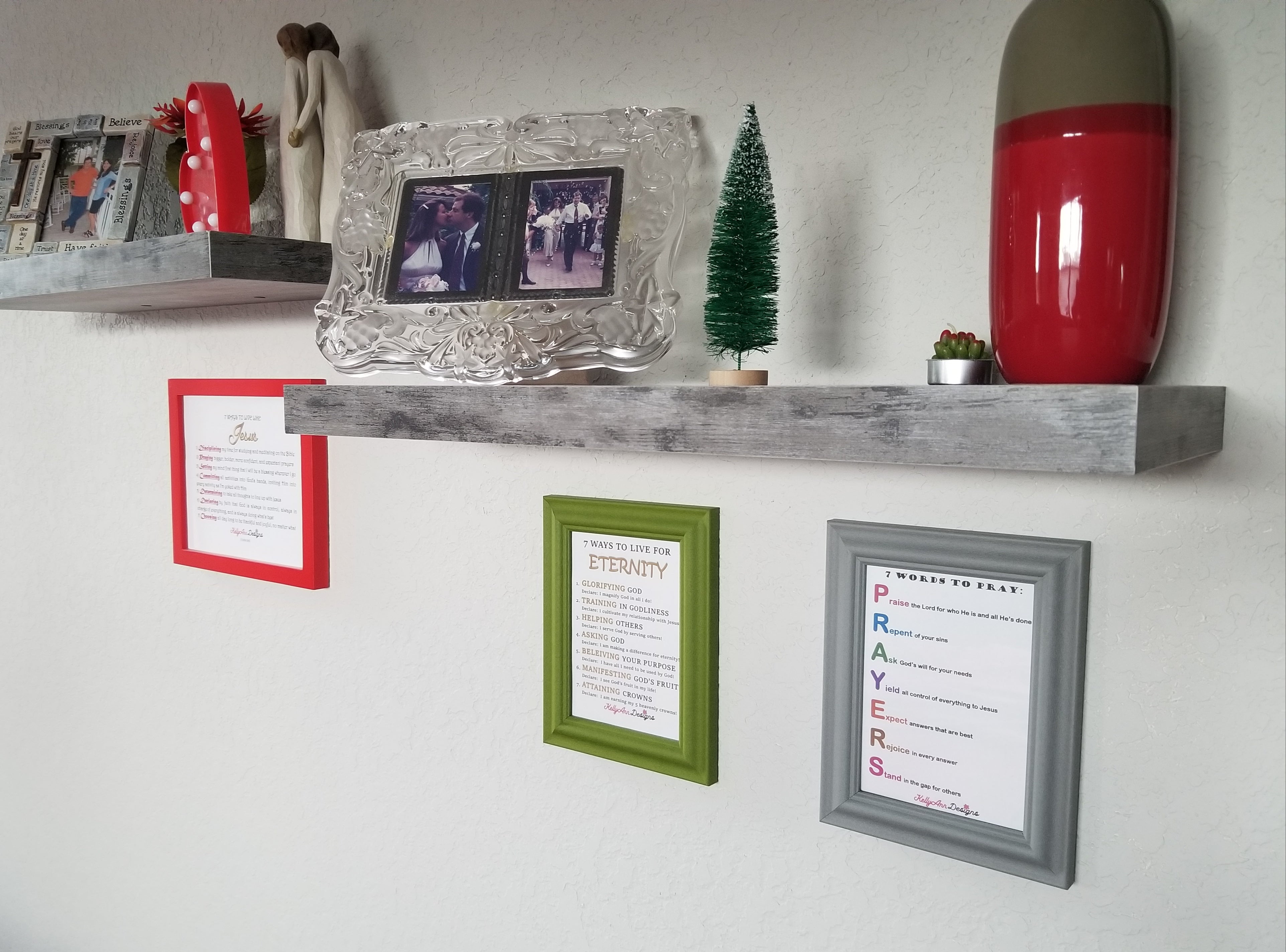 7 Ways to Live for Eternity - 8x10 Biblical Teaching Frame (faith-based)