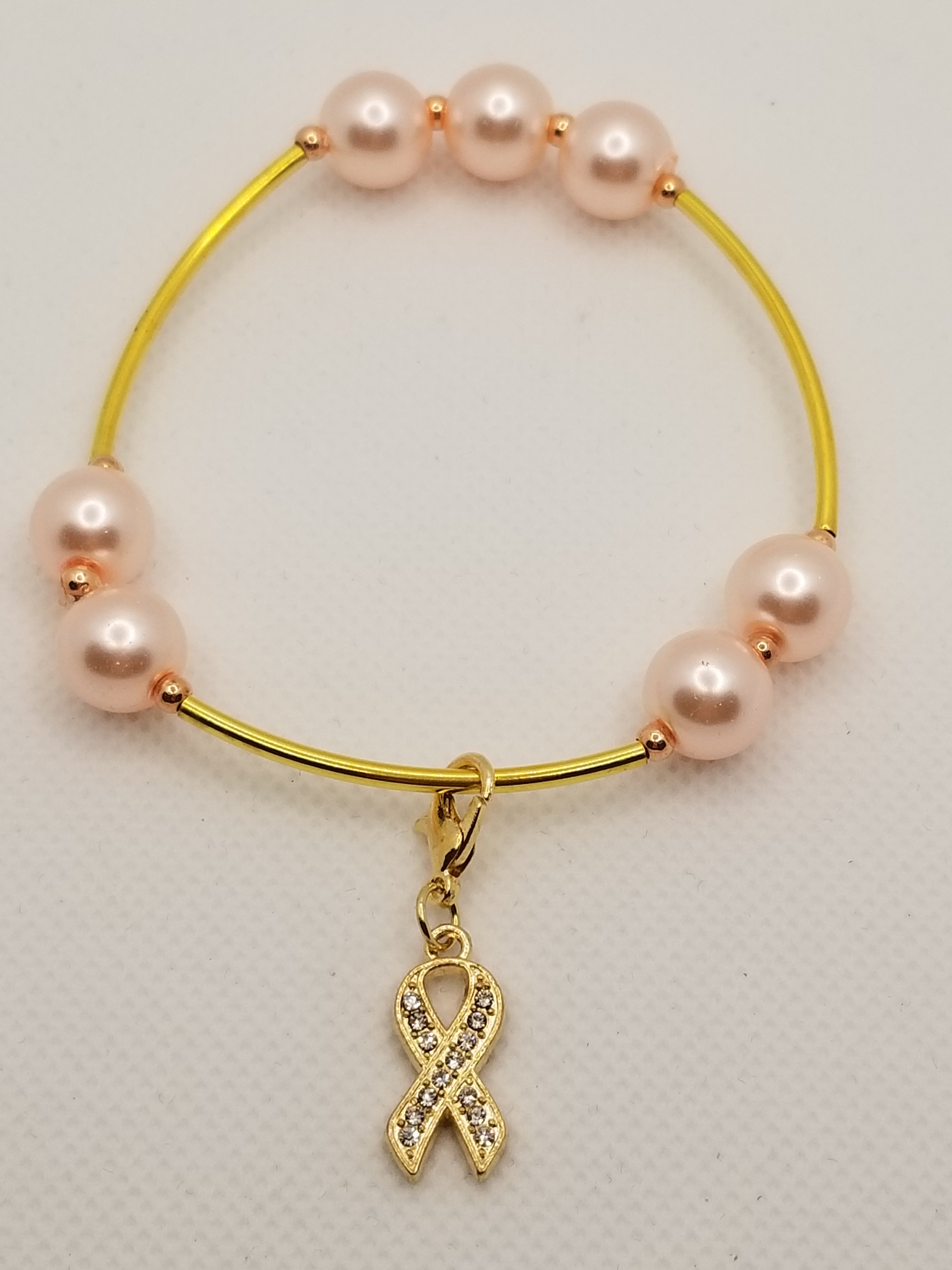 Exceptional Pink Pearls Bracelet (faith-based)
