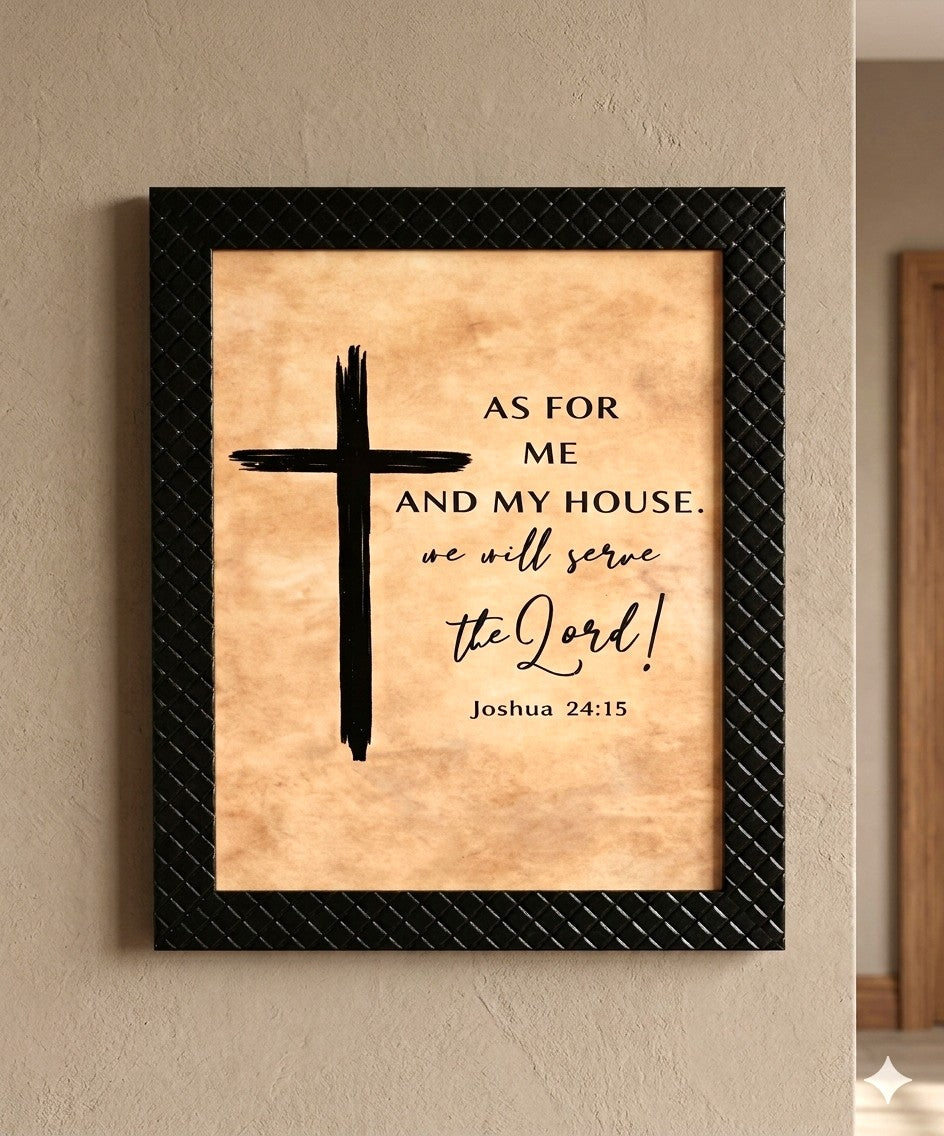 A Legacy of Faith for Your Home (8”x10” Canvas)