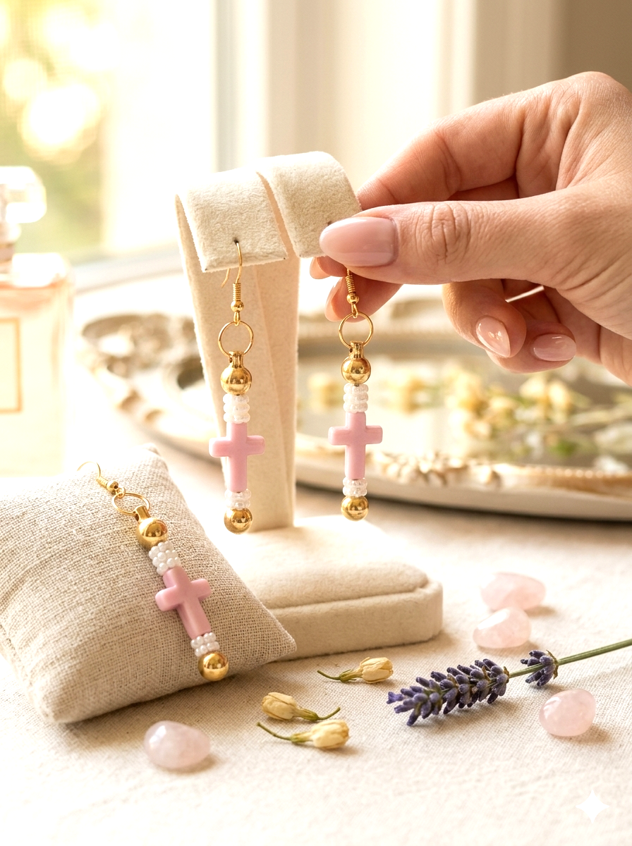 Big, Bold & Beautiful Beaded Bar Earrings