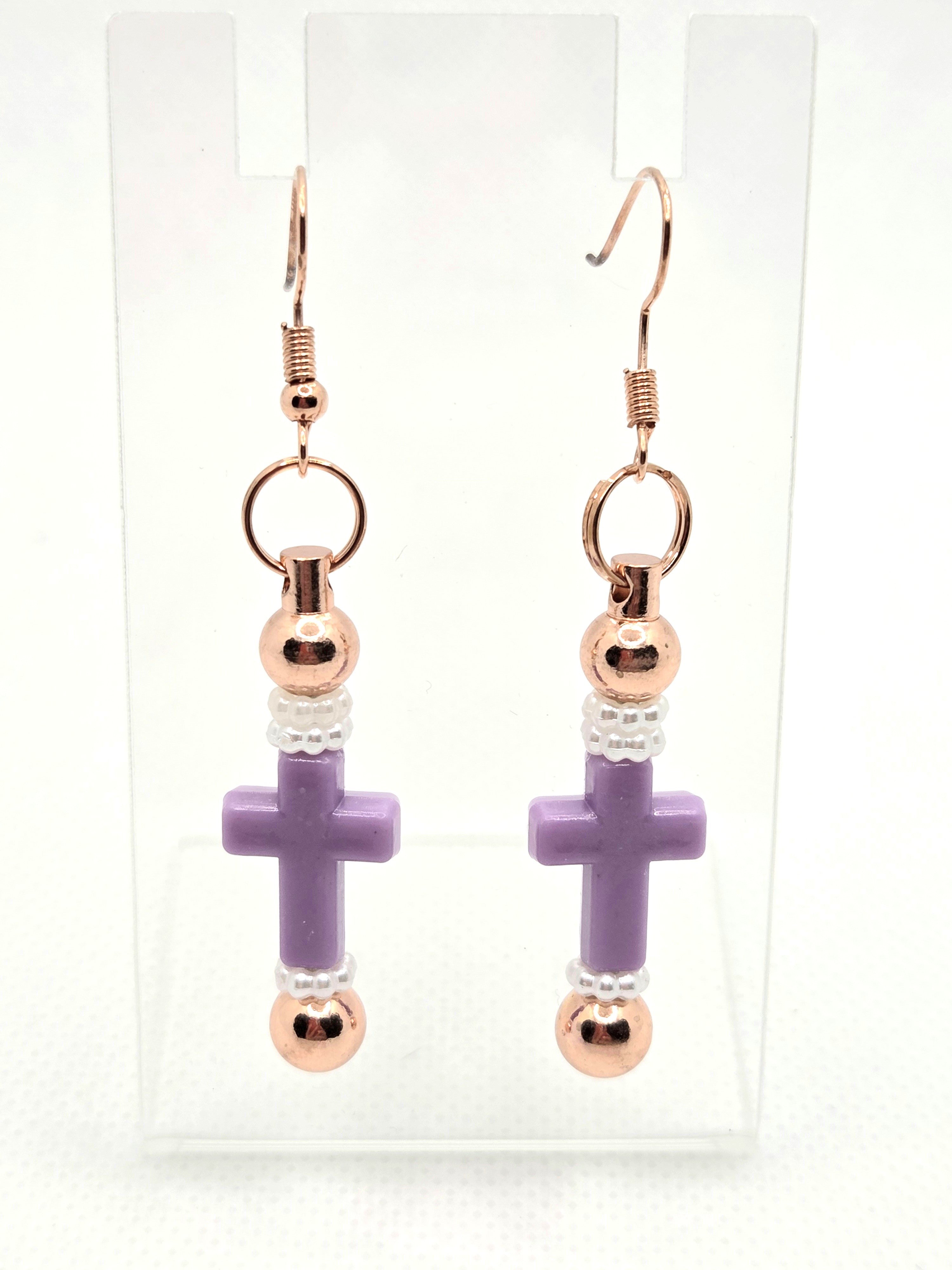 Bold & Beautiful Beaded Bar Earrings