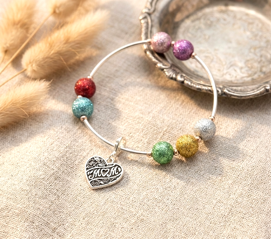 BUNDLE:  Glimmer and Glisten Bracelet & Earrings (Faith-based)