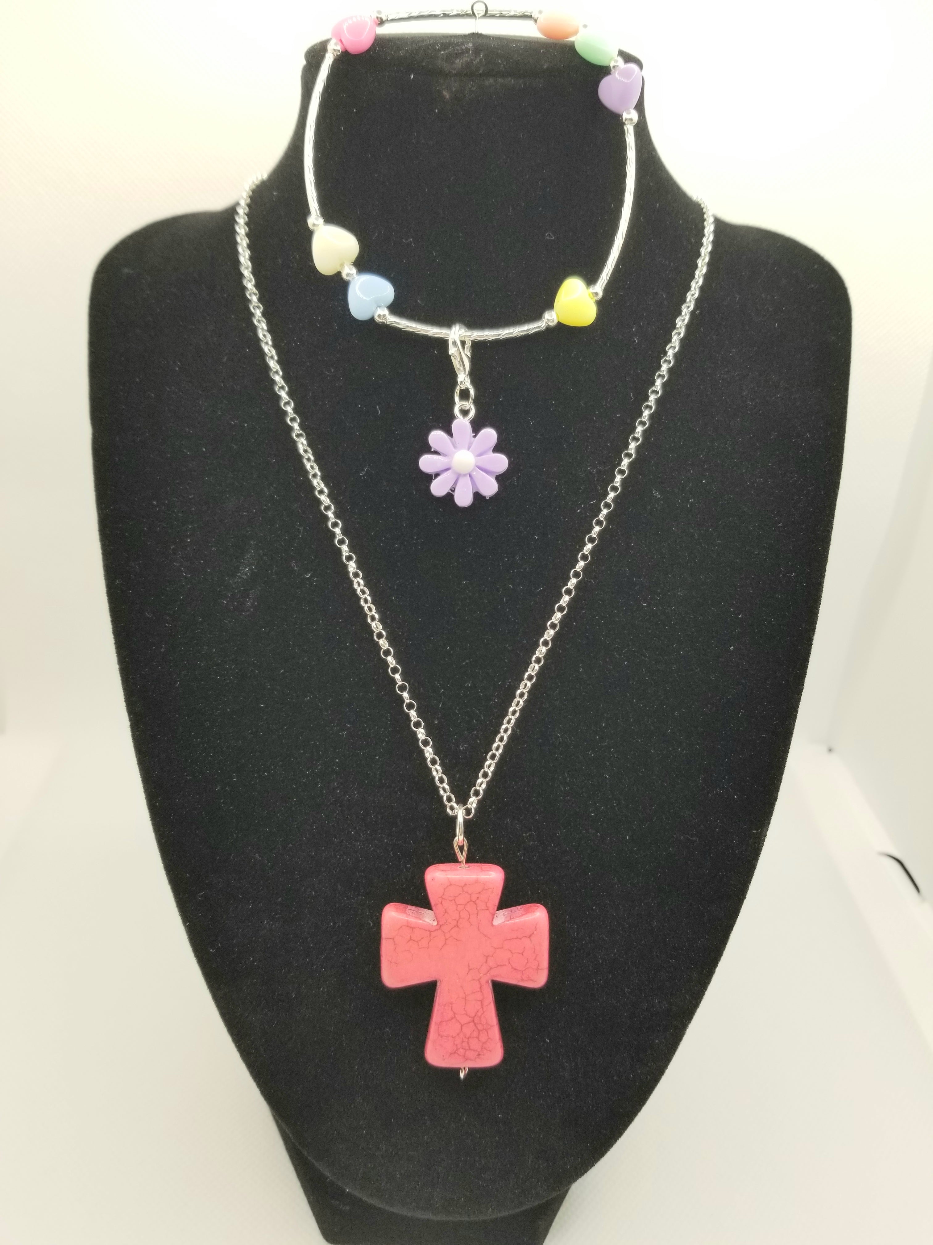 BUNDLE:  That's Amore Bracelet and Necklace (Faith-based)