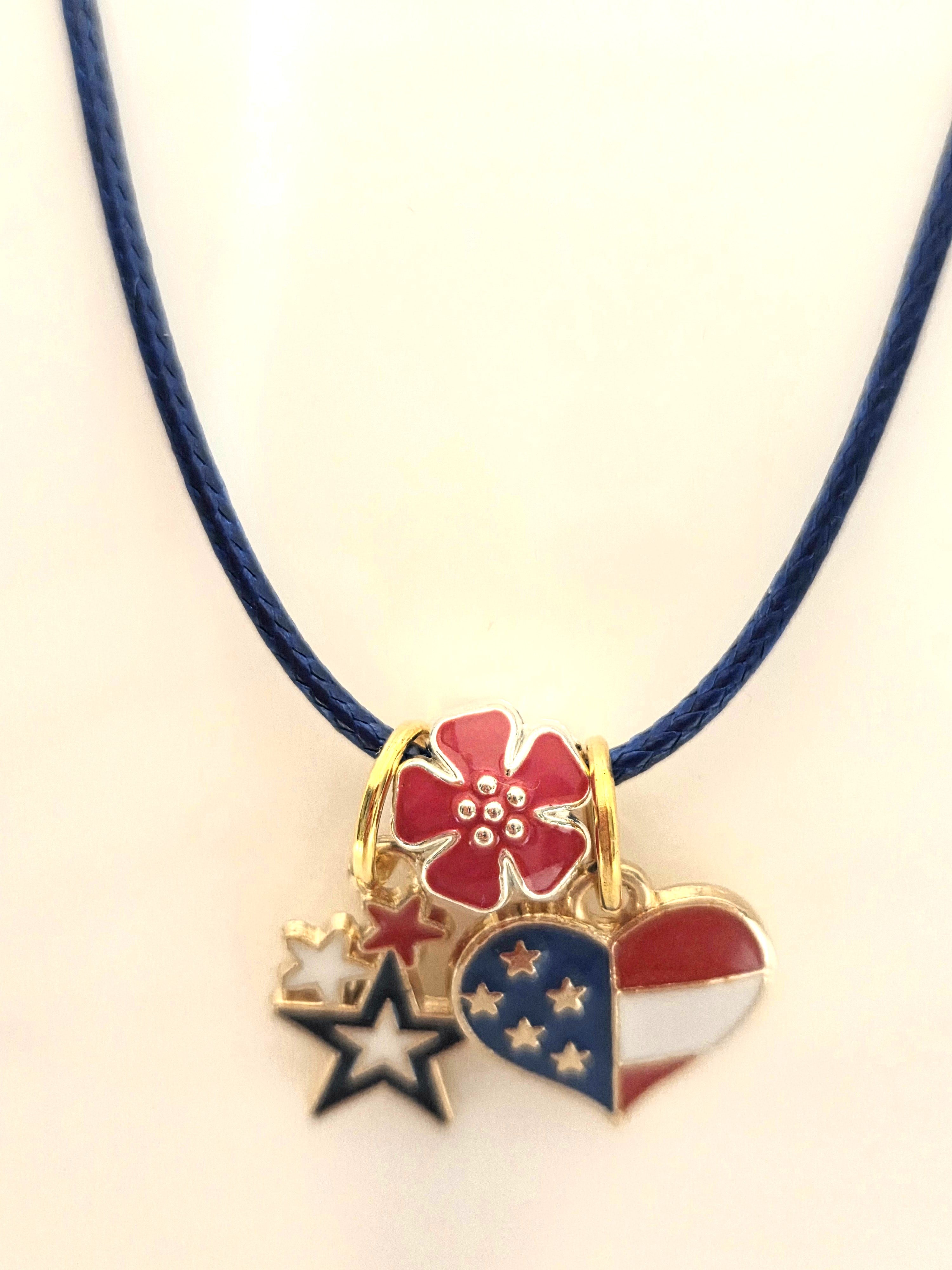 BUNDLE: American Patriot Bracelet & Necklace (Faith-based)