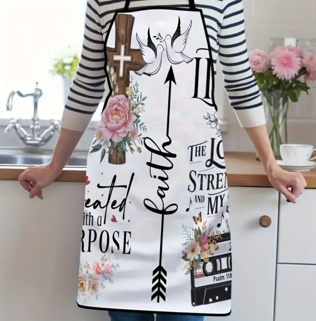 Limited Edition Faith-Based Gift Bundle – 3-Pc Decor & Jewelry Set with Free Apron