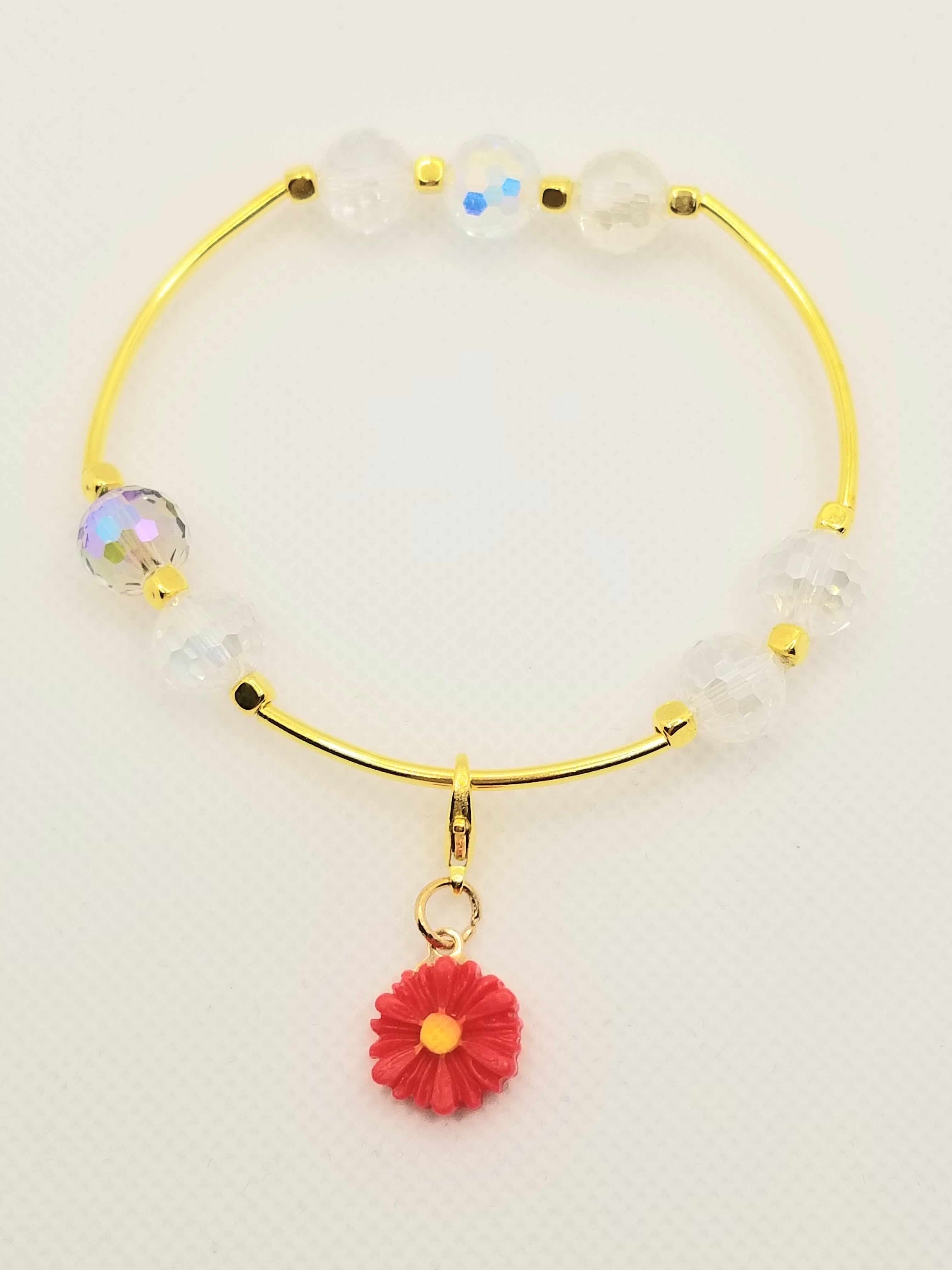 Crystal Glass Joy Bracelet (faith-based)