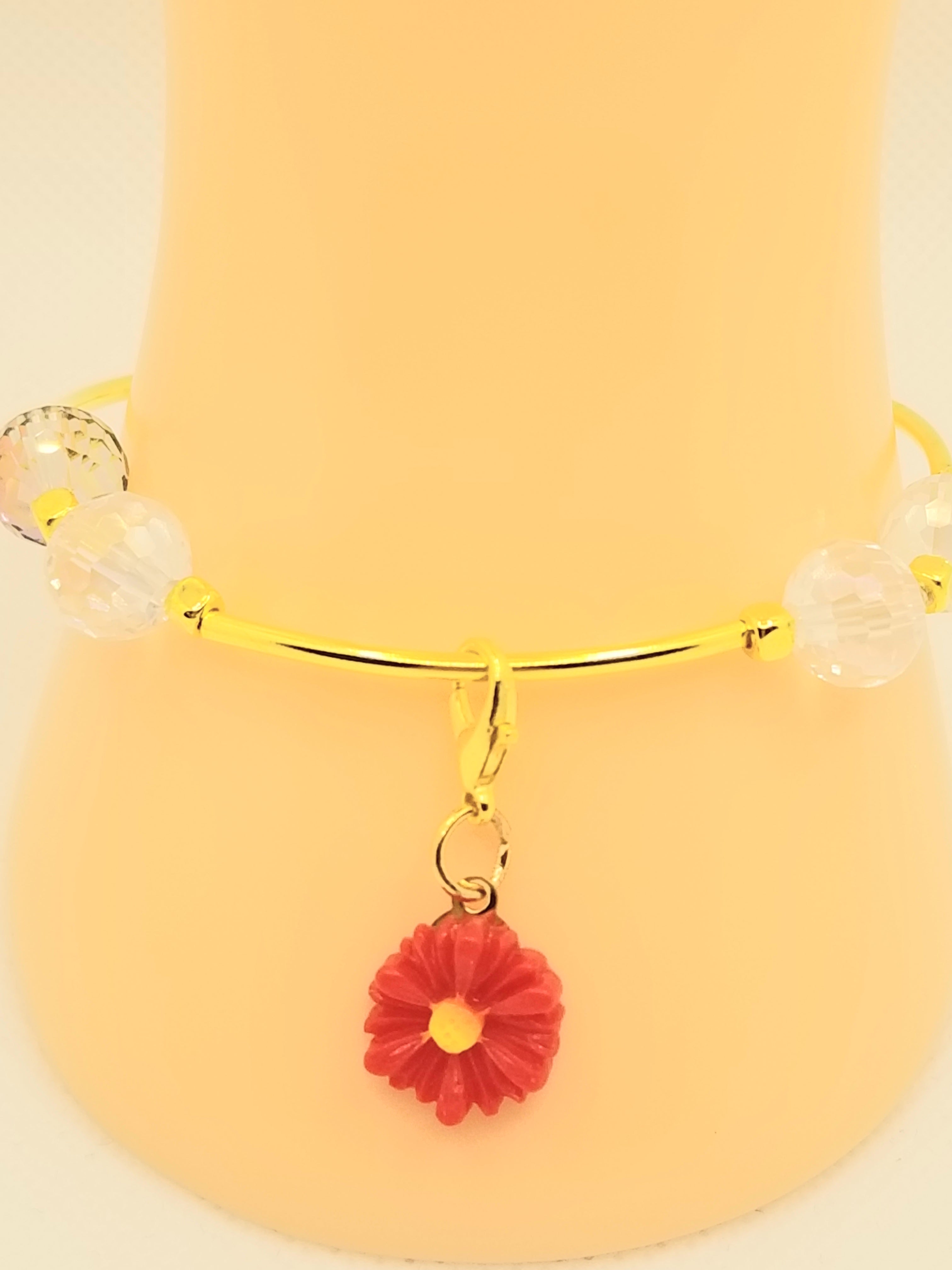 Crystal Glass Joy Bracelet (faith-based)
